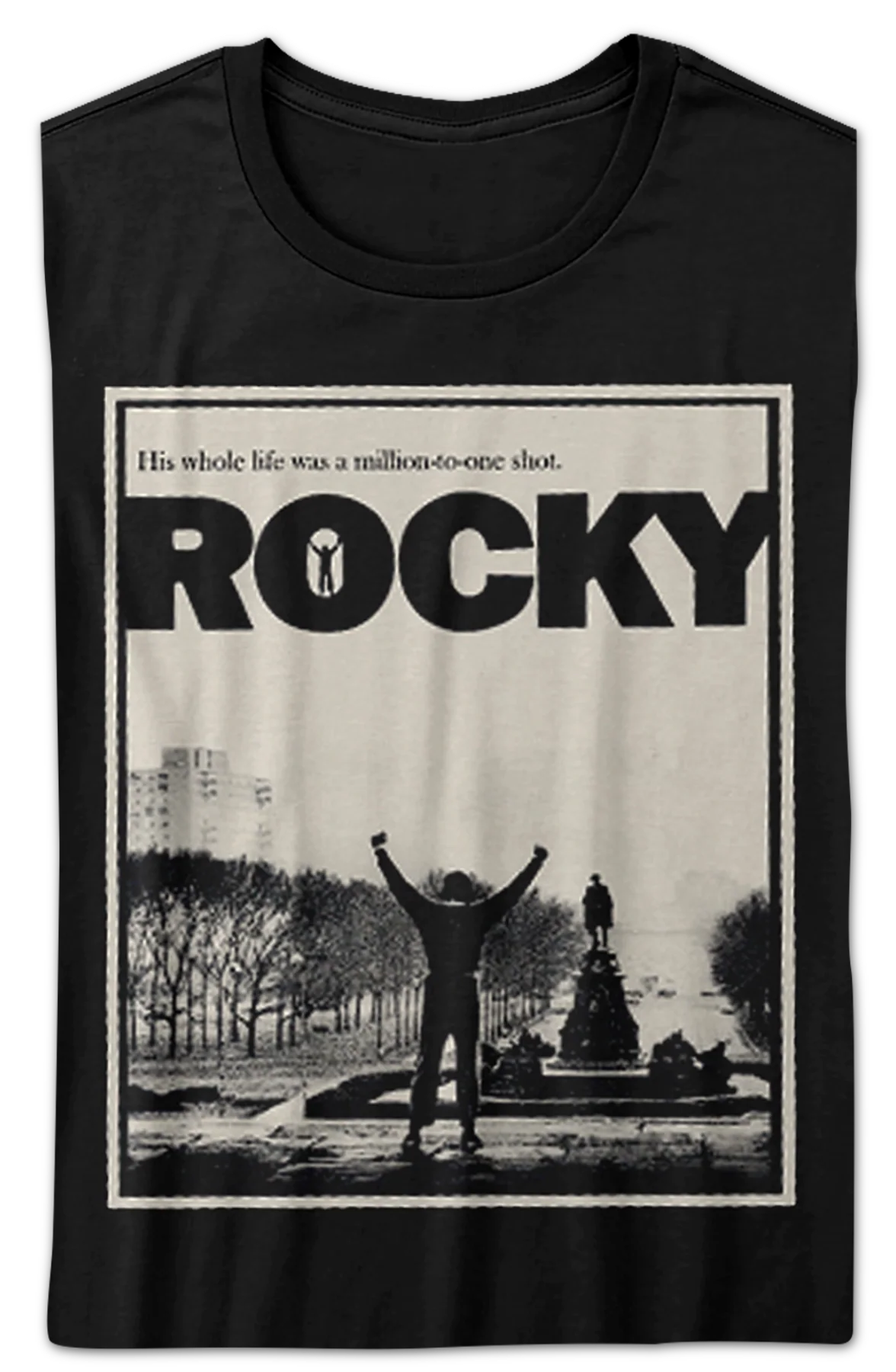 Womens Million To One Shot Rocky Shirt - Image 2