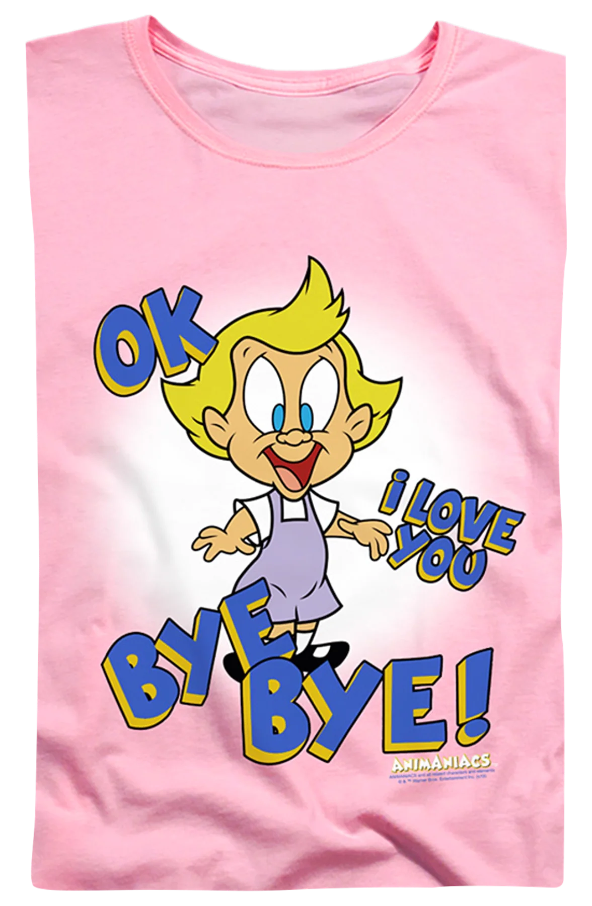 Womens Mindy OK I Love You Bye Bye Animaniacs Shirt - Image 2