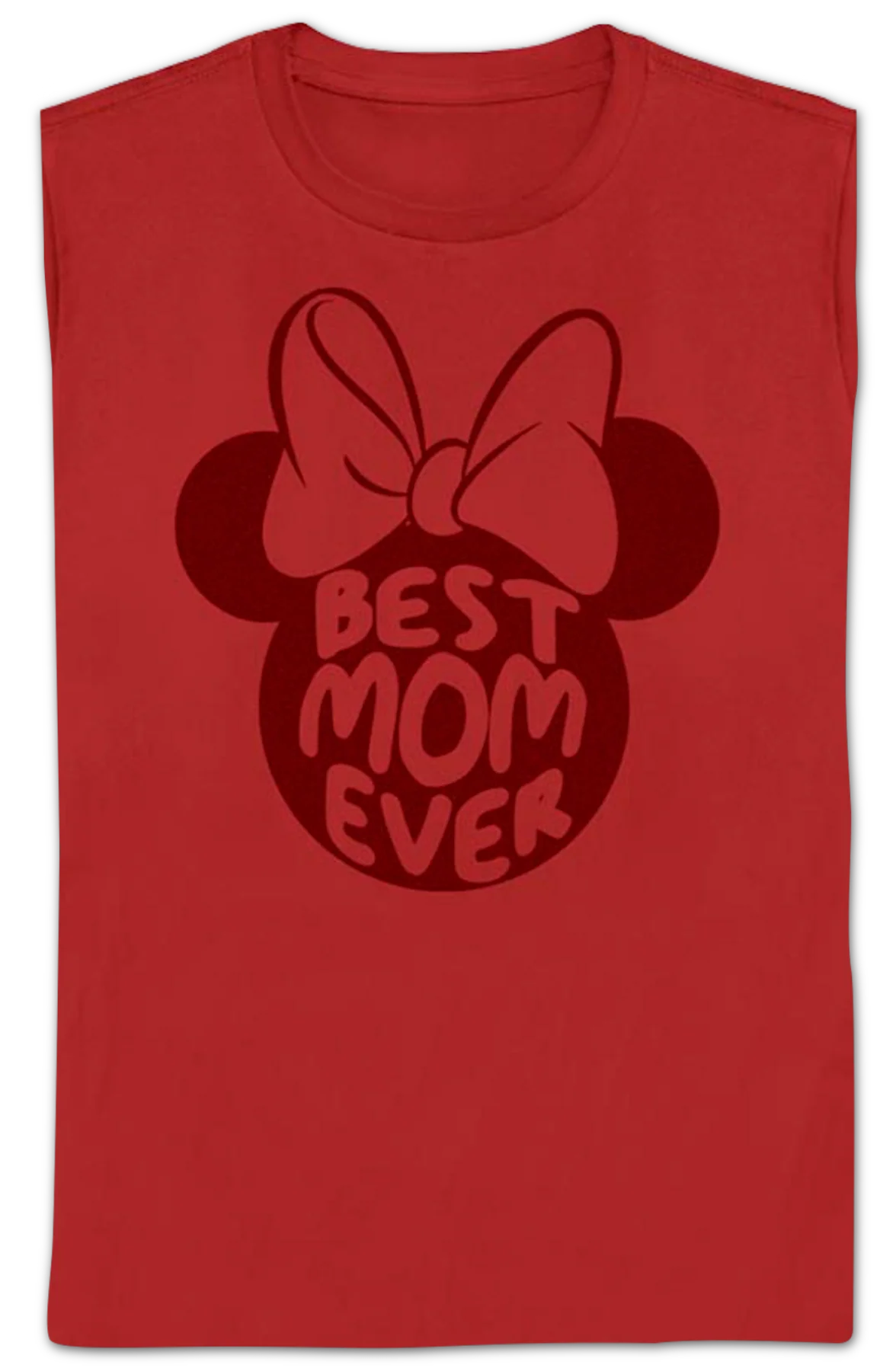Womens Minnie Mouse Best Mom Ever Disney Shirt - Image 2