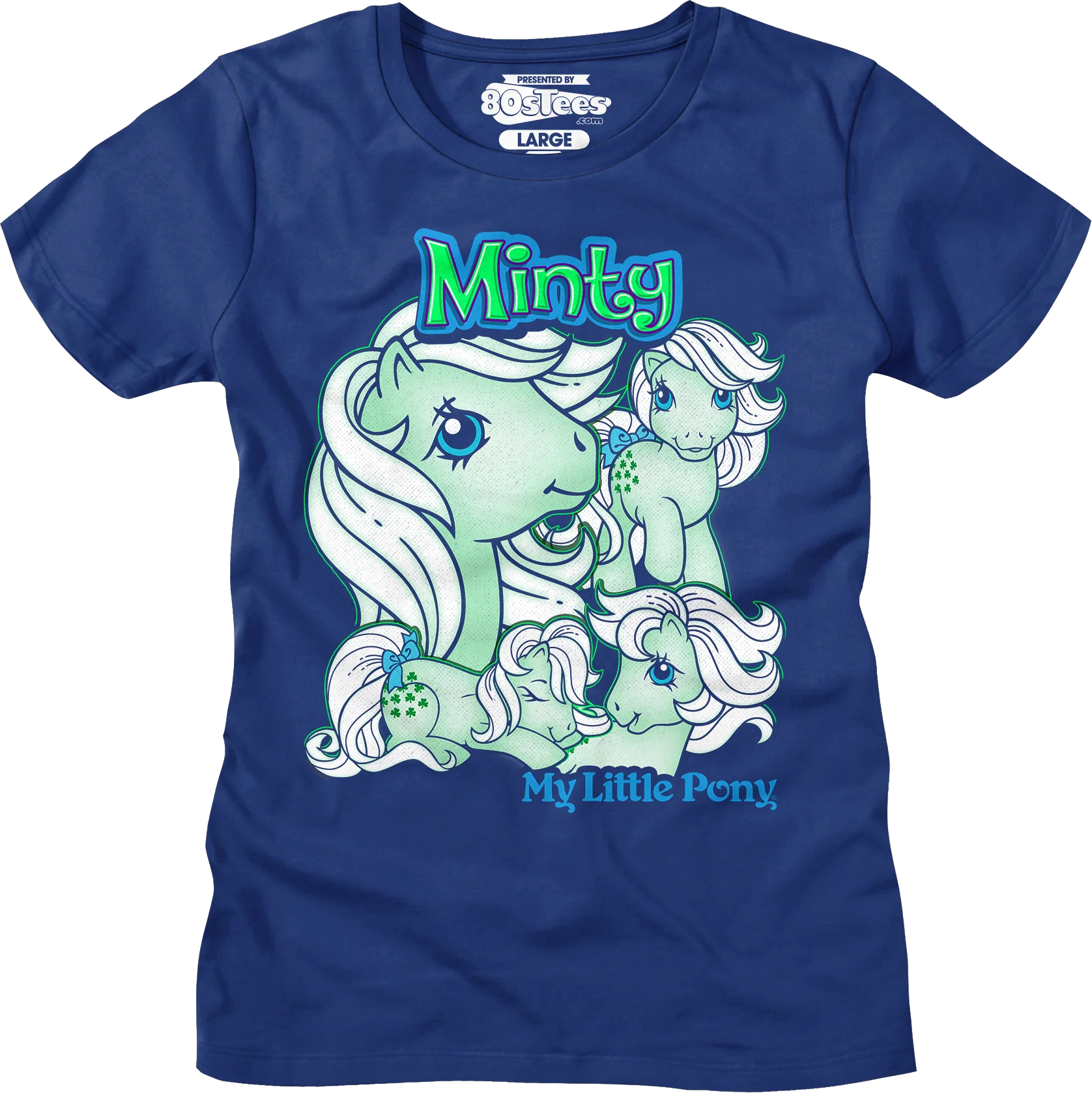 Womens Minty Collage My Little Pony Shirt - Image 6
