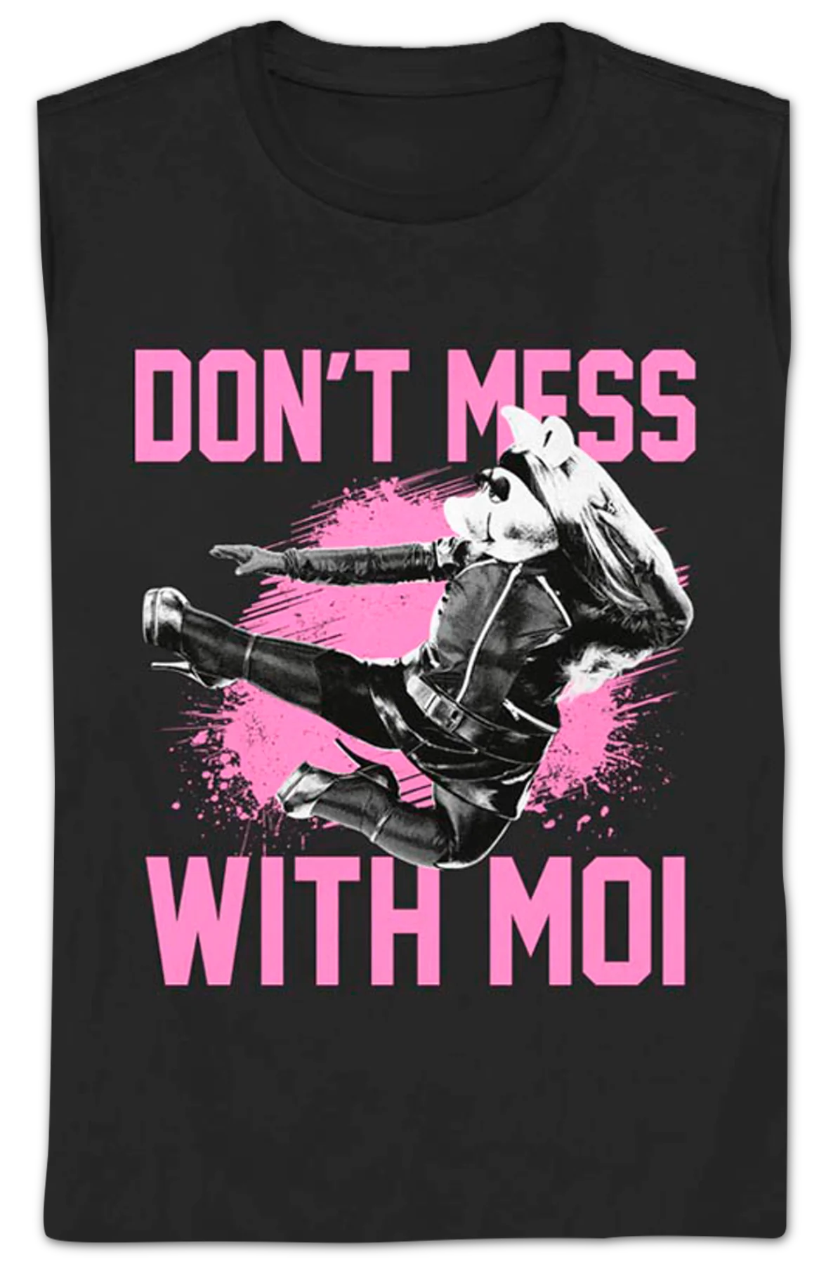 Womens Miss Piggy Don't Mess With Moi Muppets Shirt - Image 2