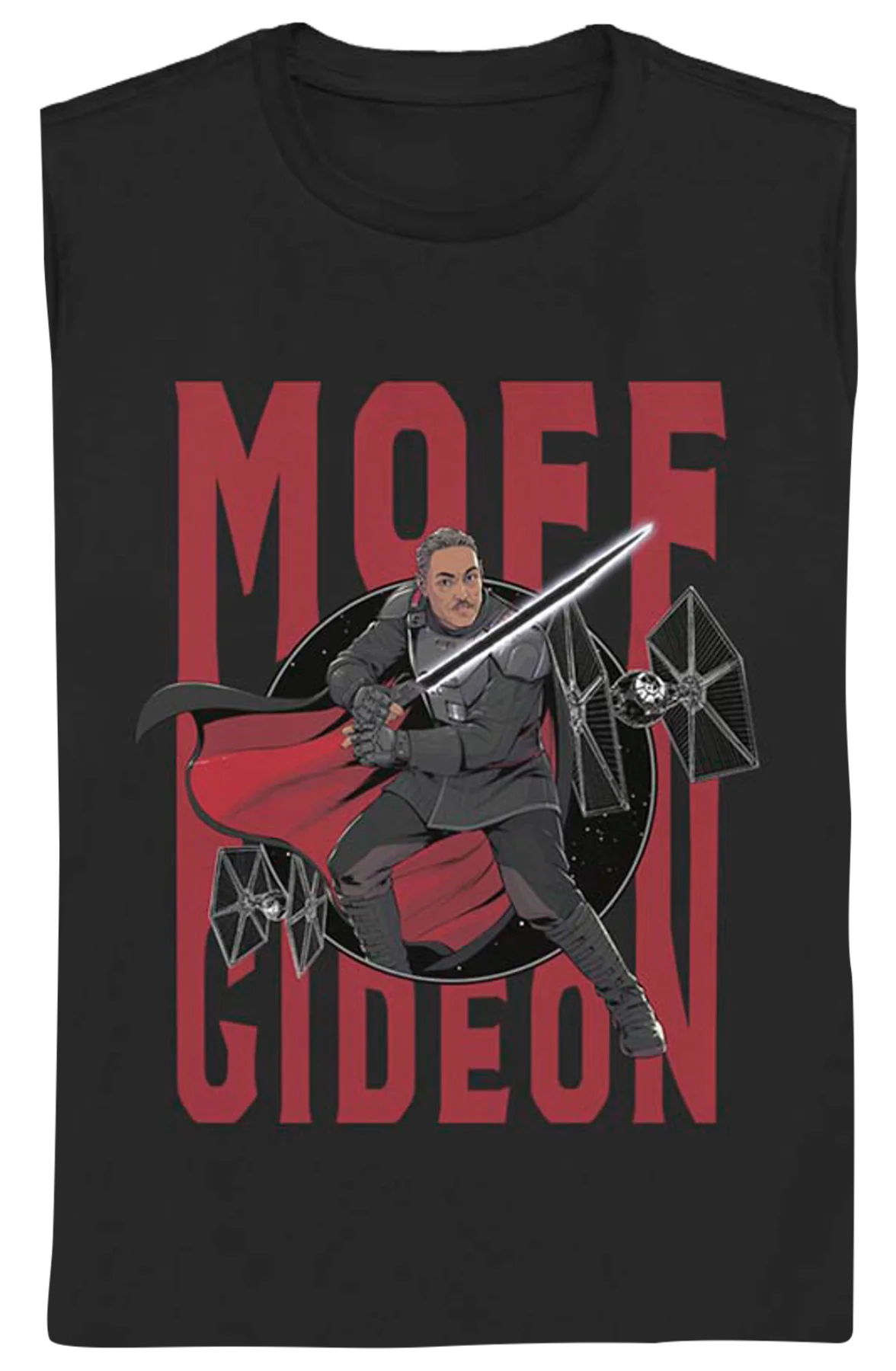 Womens Moff Gideon Action Pose The Mandalorian Star Wars Shirt - Image 2