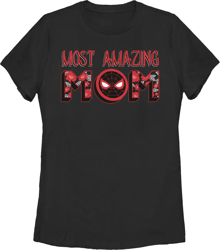 Womens Most Amazing Mom Marvel Comics Shirt