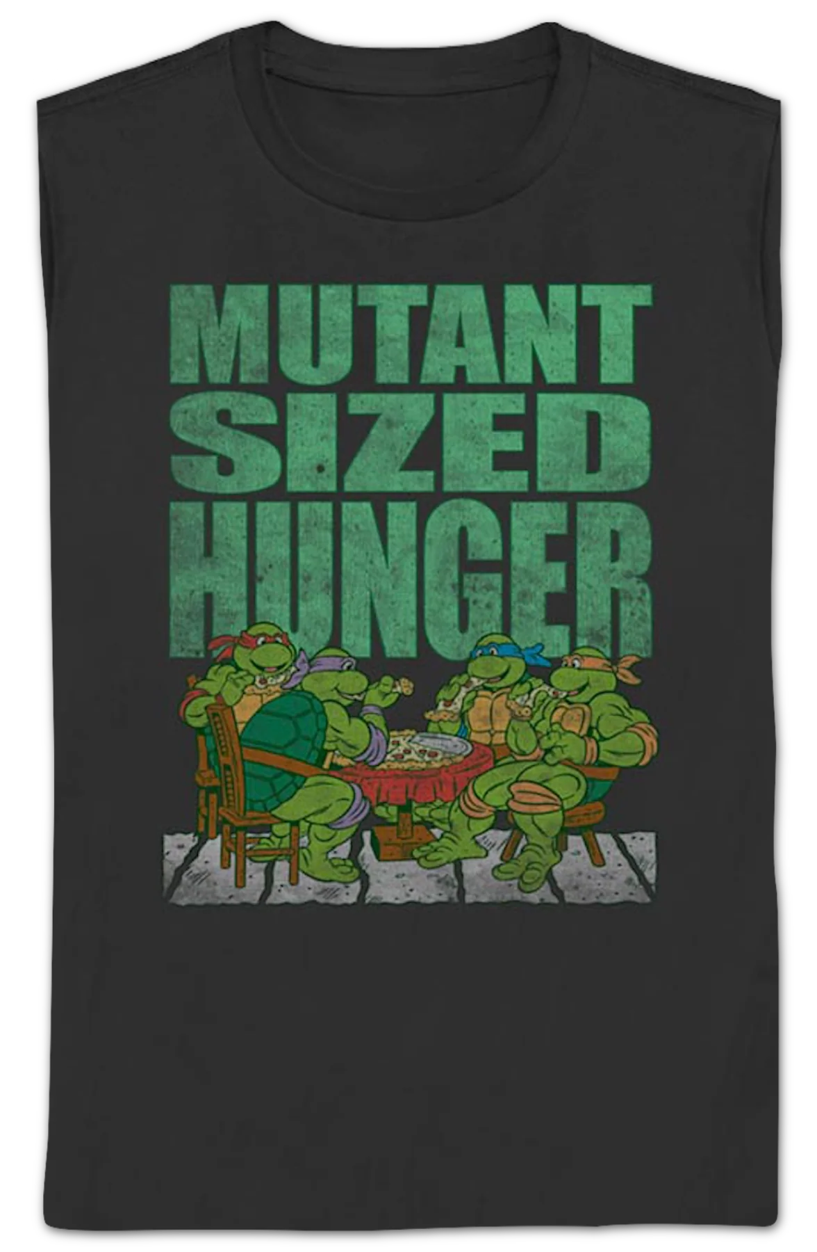 Womens Mutant Sized Hunger Teenage Mutant Ninja Turtles Shirt - Image 2