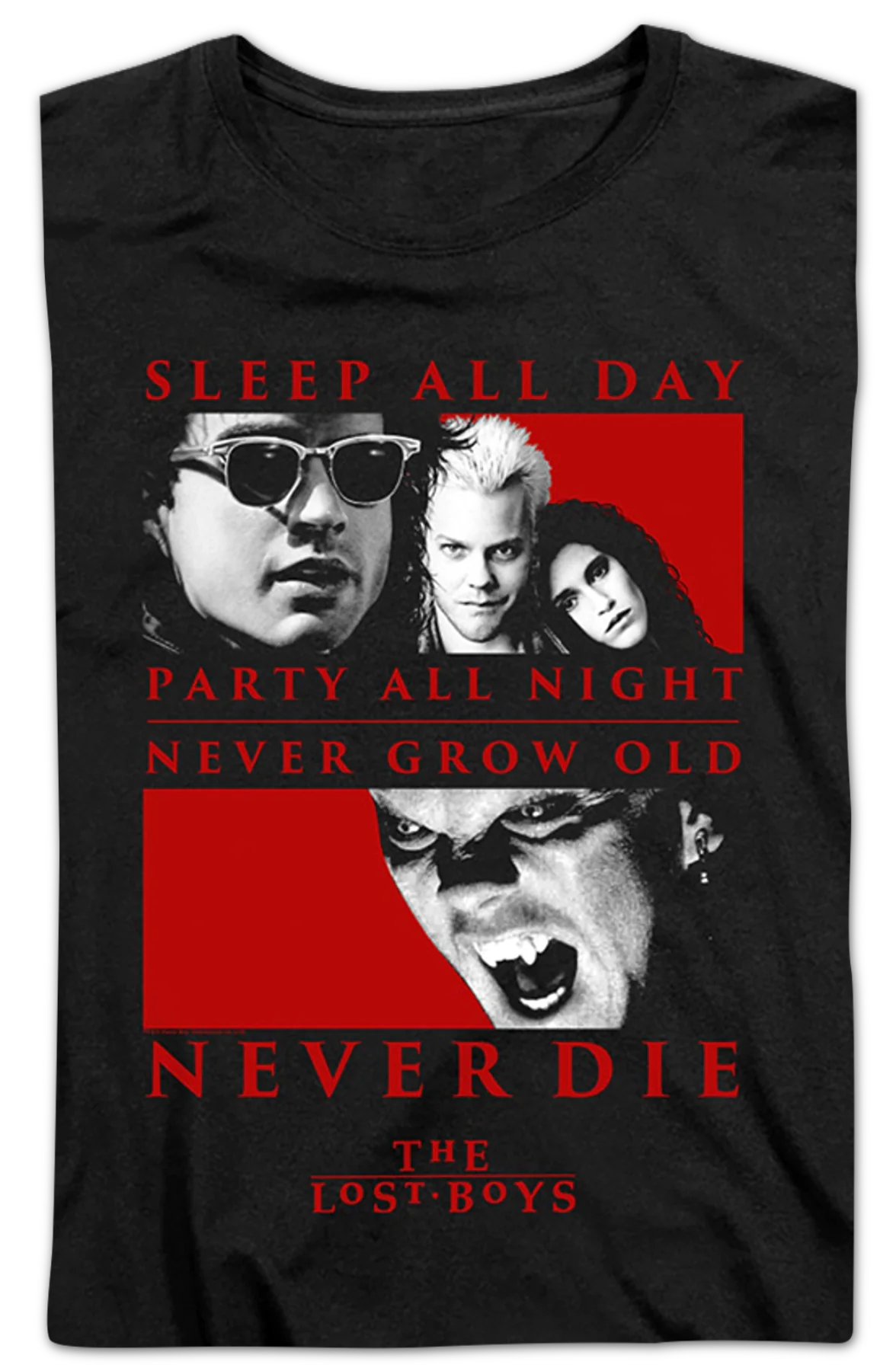 Womens Never Die Lost Boys Shirt - Image 2