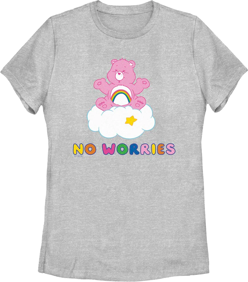 Womens No Worries Care Bears Shirt
