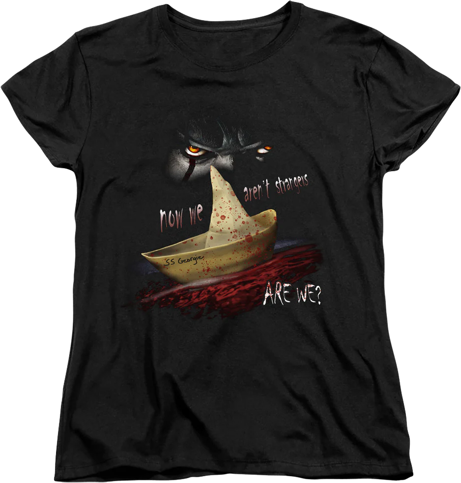 Womens Now We Aren't Strangers Shirt