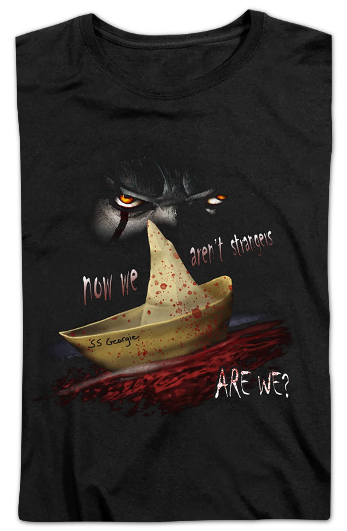 Womens Now We Aren't Strangers Shirt - Image 2