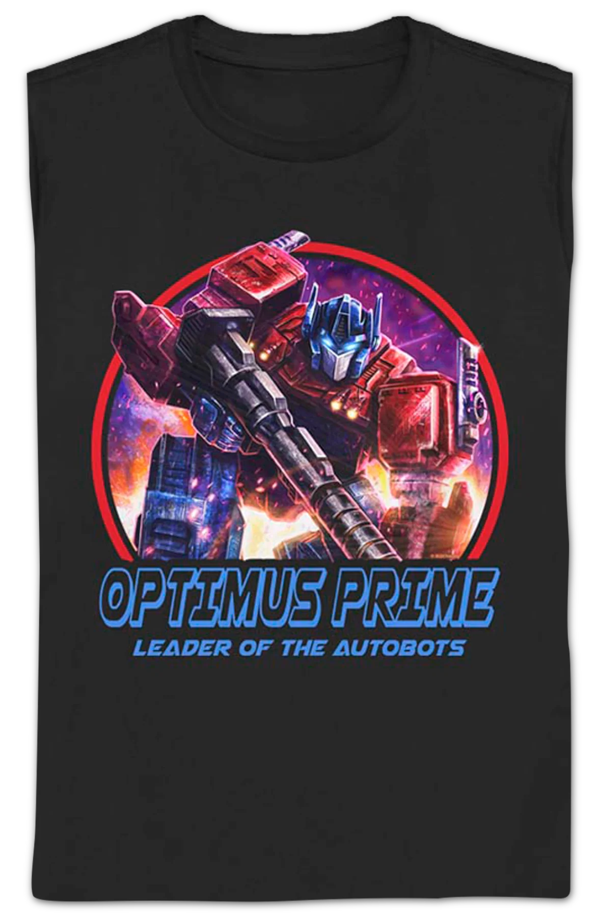 Womens Optimus Prime Leader Of The Autobots Transformers Shirt - Image 2