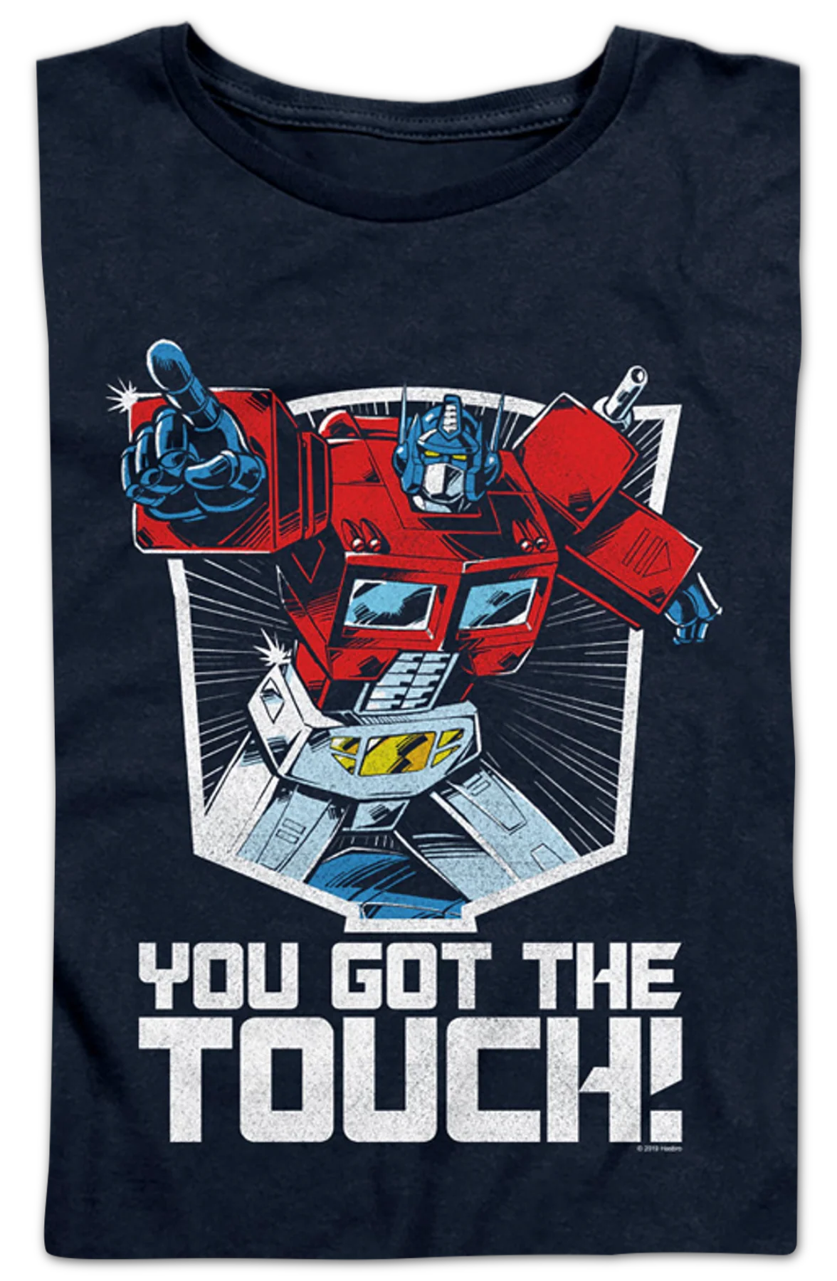Womens Optimus Prime You Got The Touch Transformers Shirt - Image 2