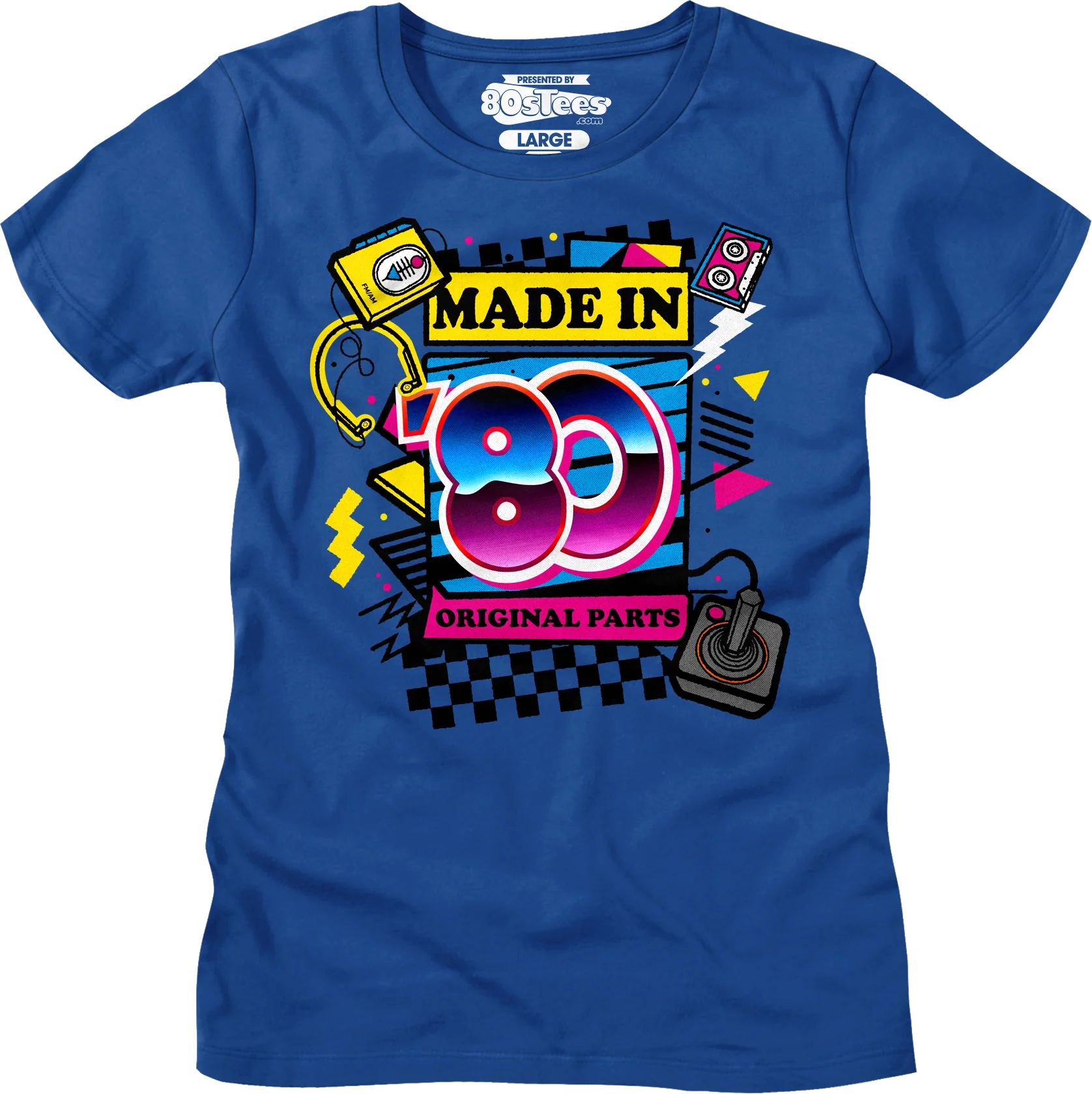 Womens Original Parts Made In '80 Shirt