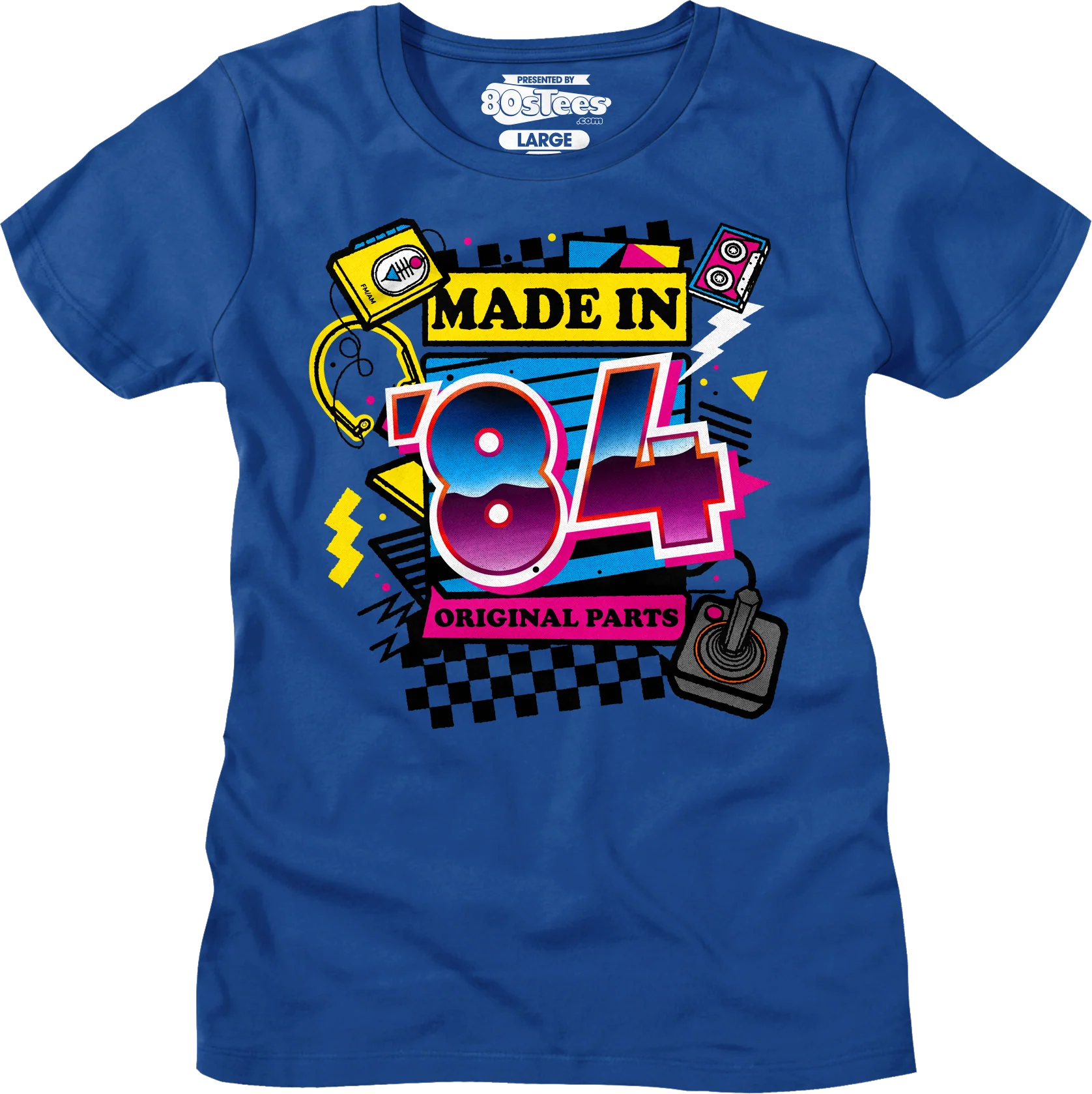 Womens Original Parts Made In '84 Shirt
