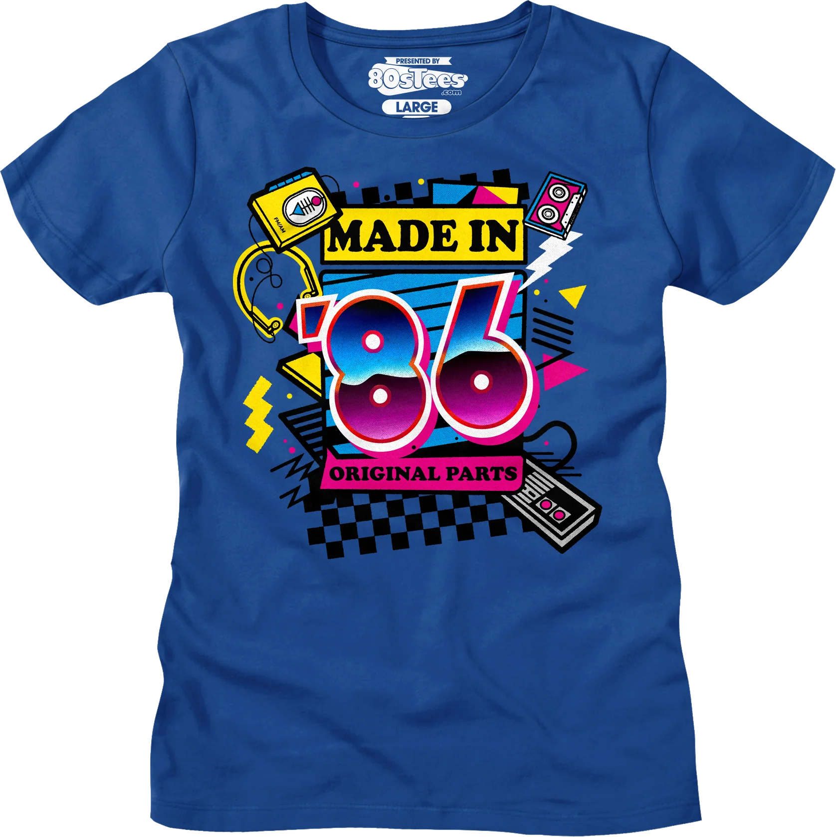 Womens Original Parts Made In '86 Shirt