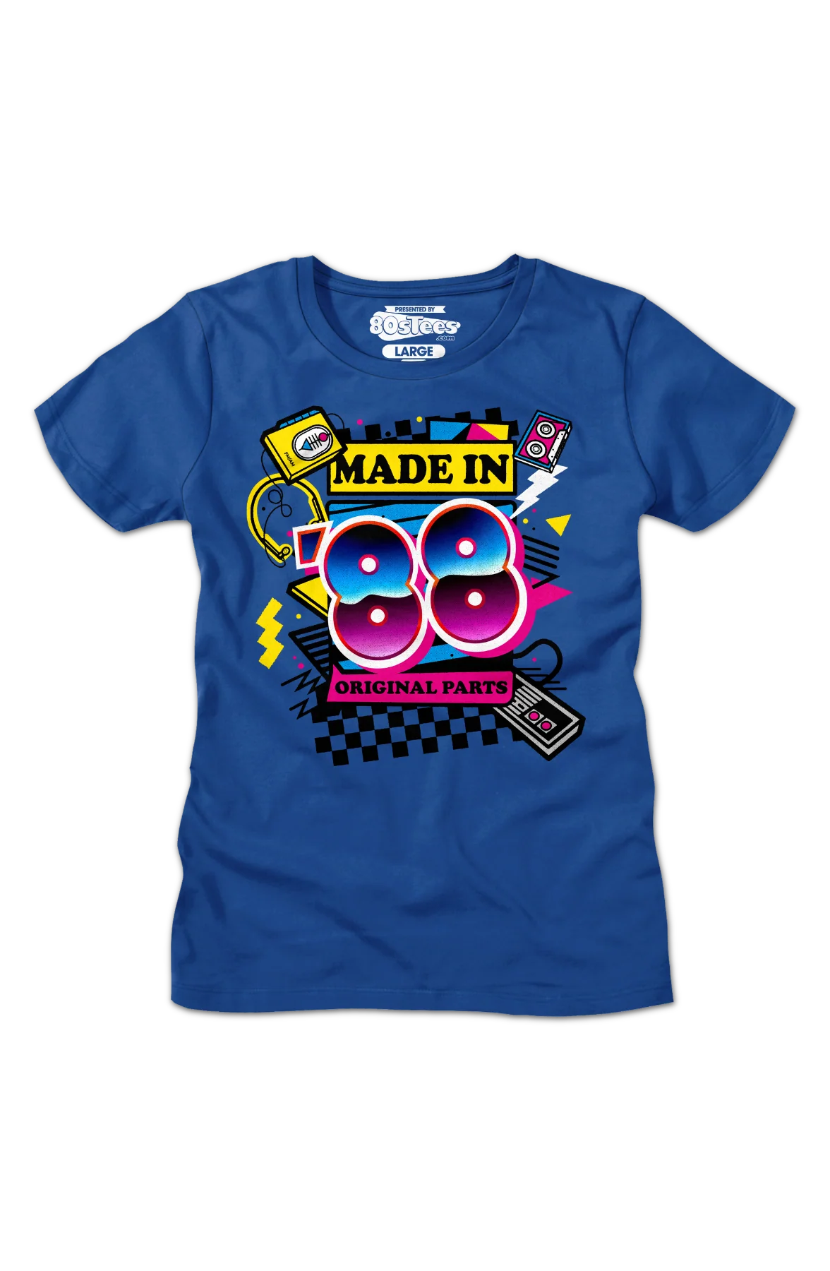Womens Original Parts Made In '88 Shirt - Image 2