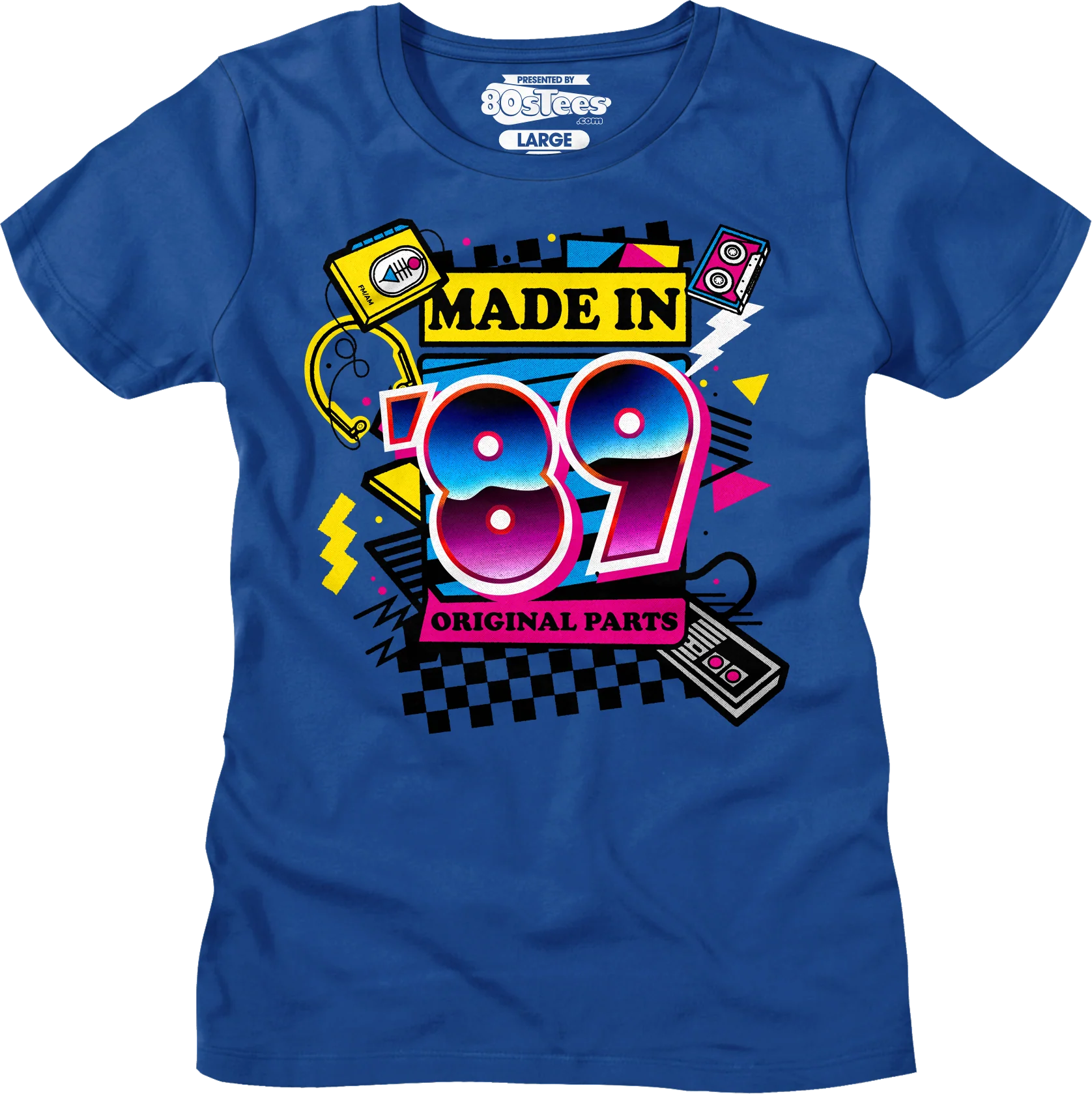 Womens Original Parts Made In '89 Shirt