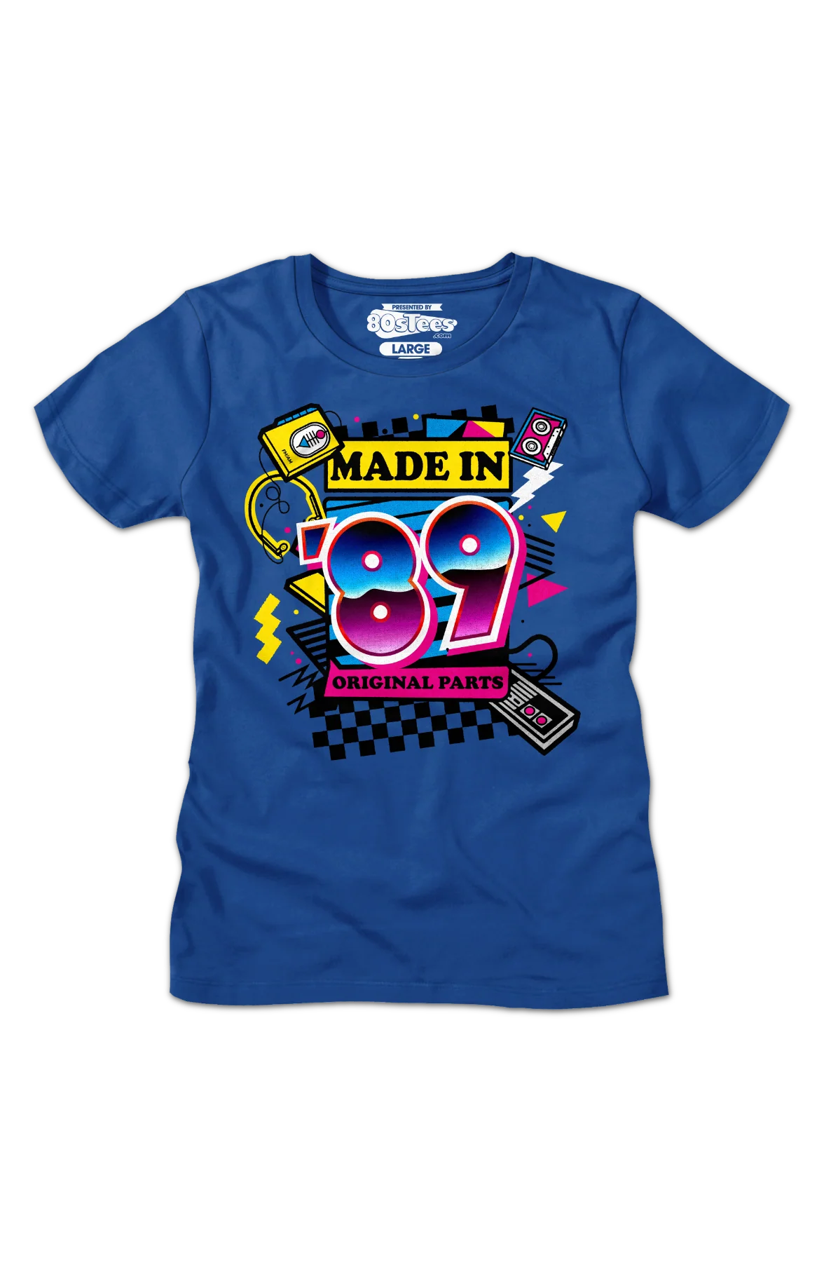 Womens Original Parts Made In '89 Shirt - Image 2