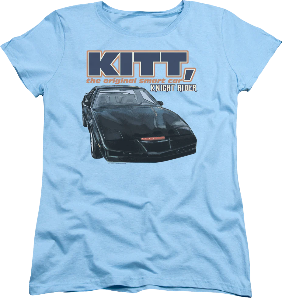 Womens Original Smart Car Knight Rider Shirt