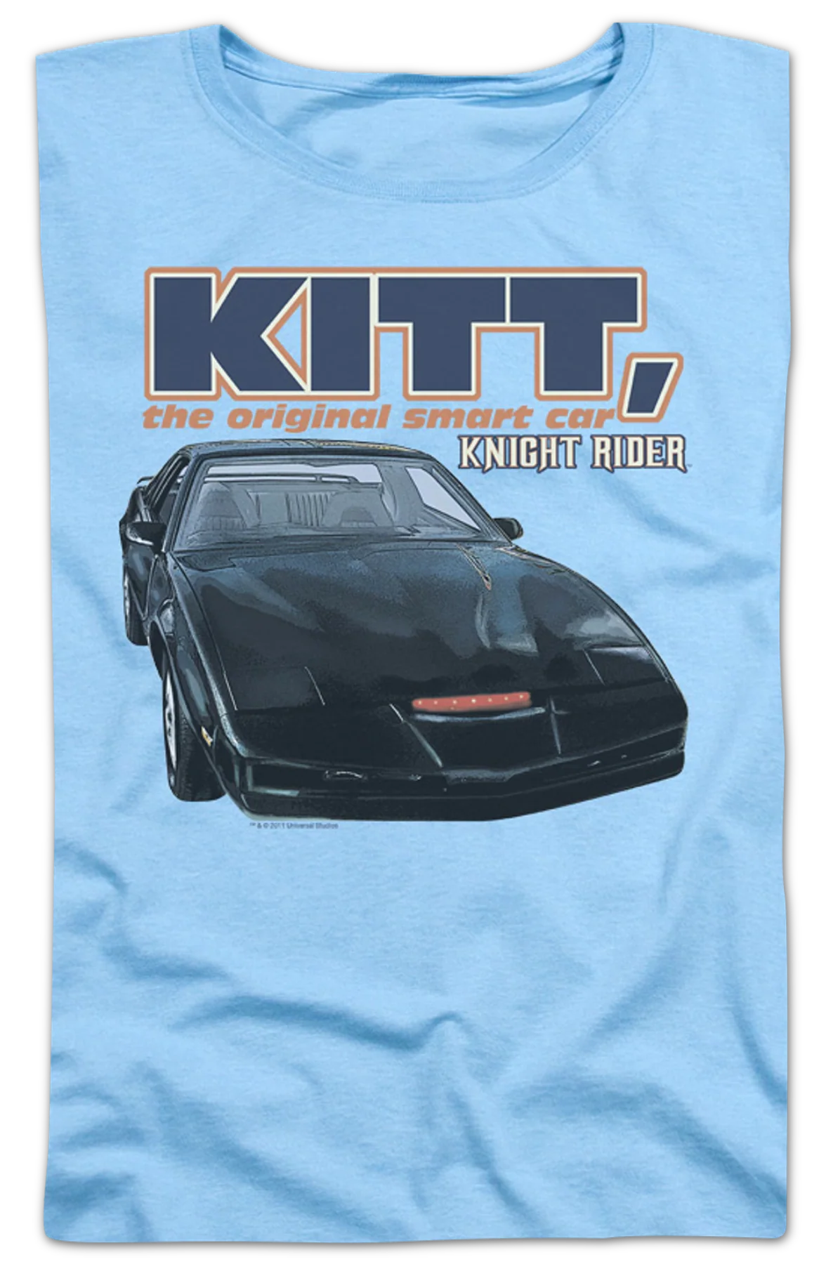 Womens Original Smart Car Knight Rider Shirt - Image 2