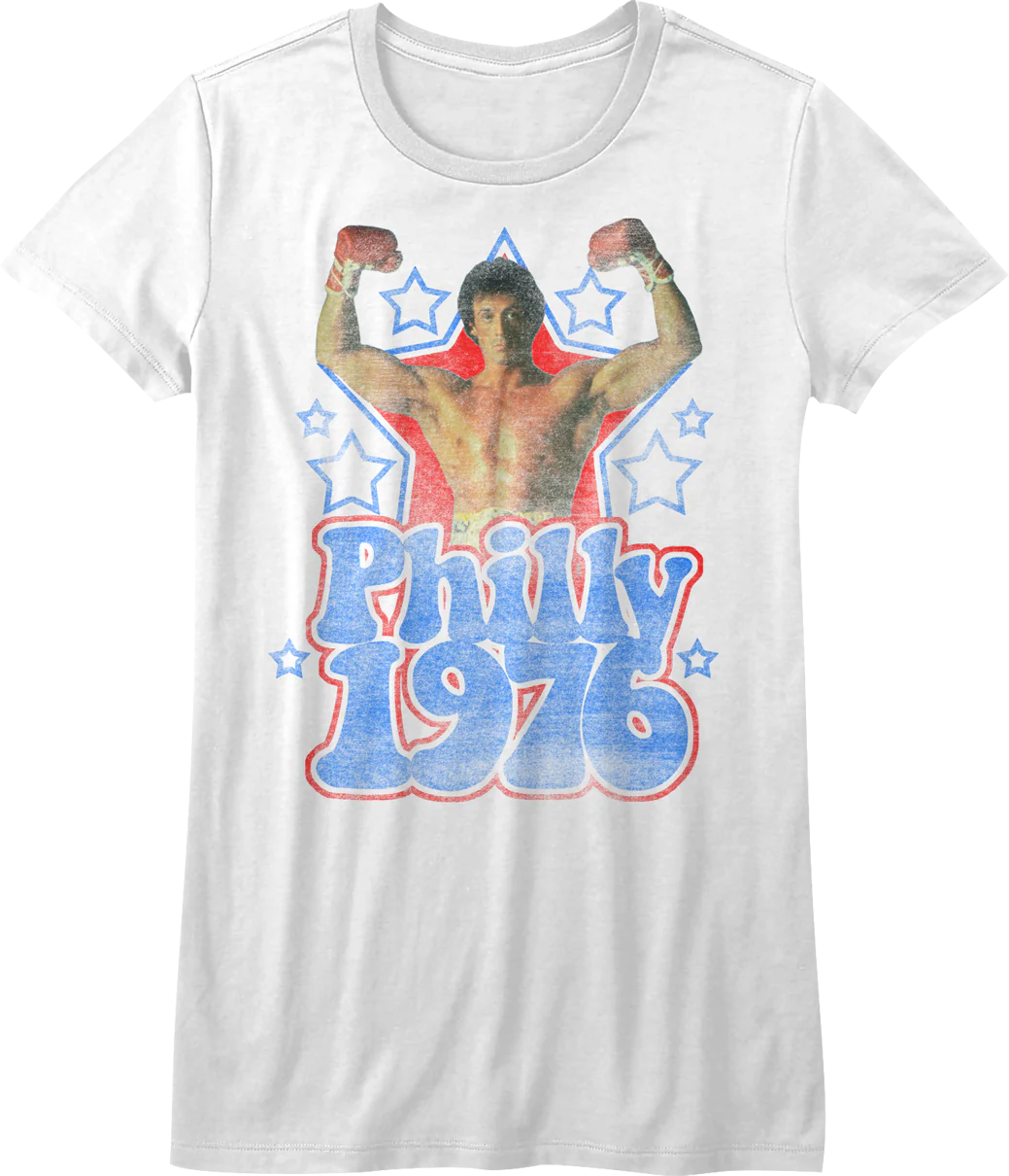 Womens Philly 1976 Rocky Shirt