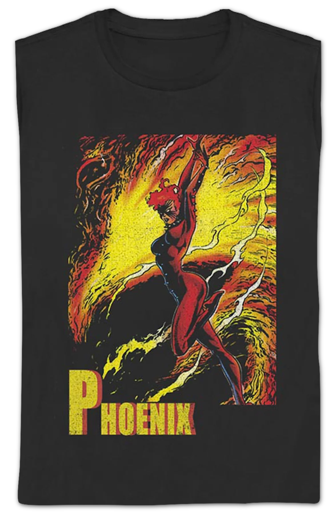 Womens Phoenix Marvel Comics Shirt - Image 2