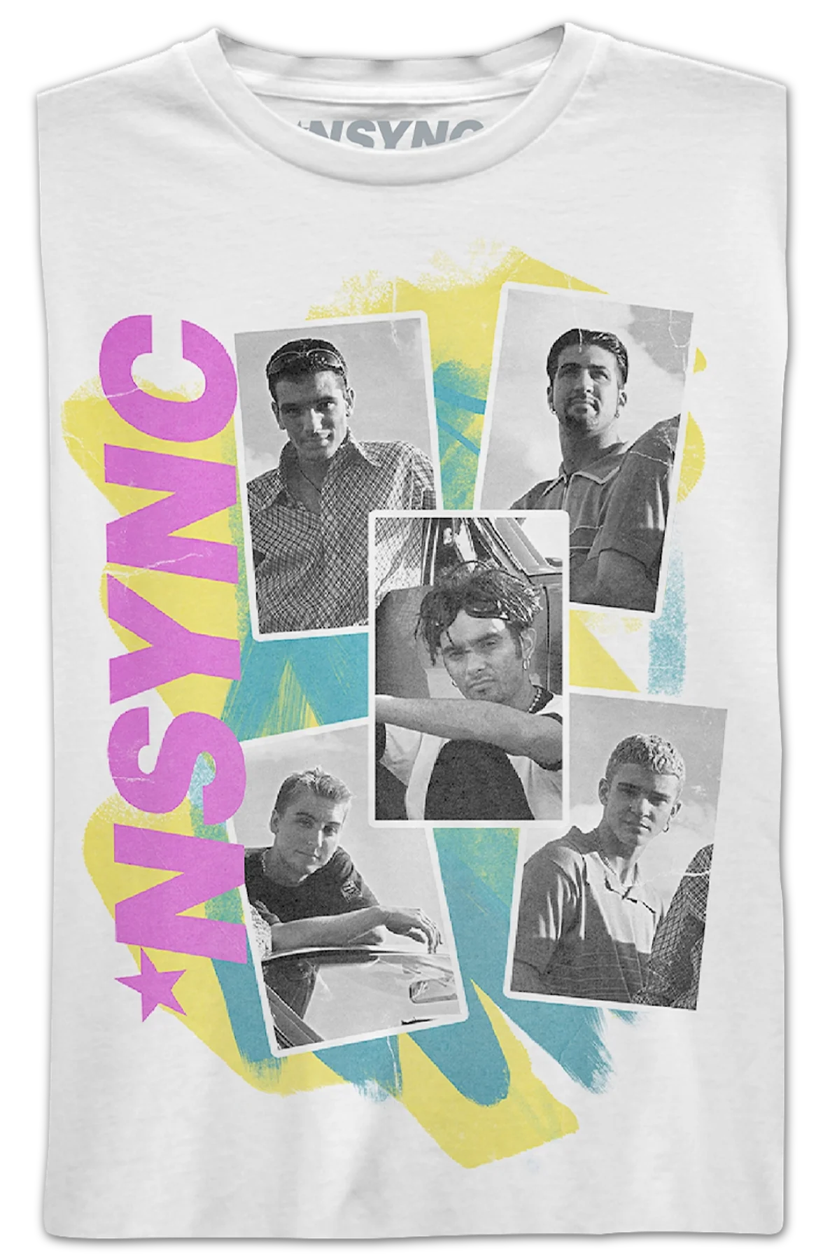 Womens Photo Collage NSYNC Shirt - Image 2