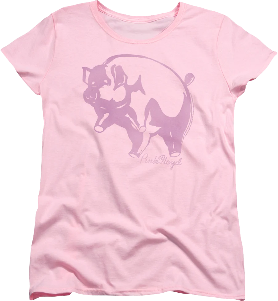 Womens Pig Balloon Pink Floyd Shirt