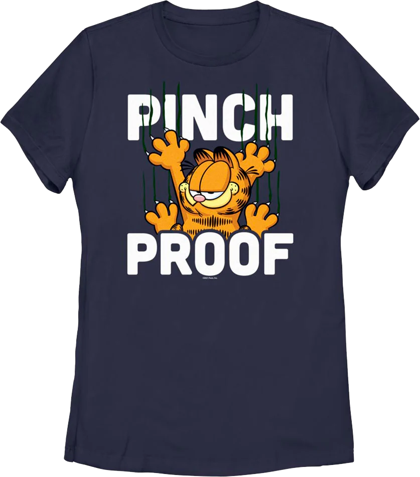 Womens Pinch Proof Garfield Shirt