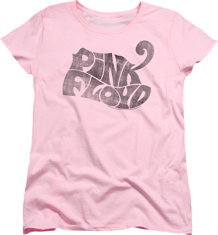 Womens Pink Floyd Logo Shirt