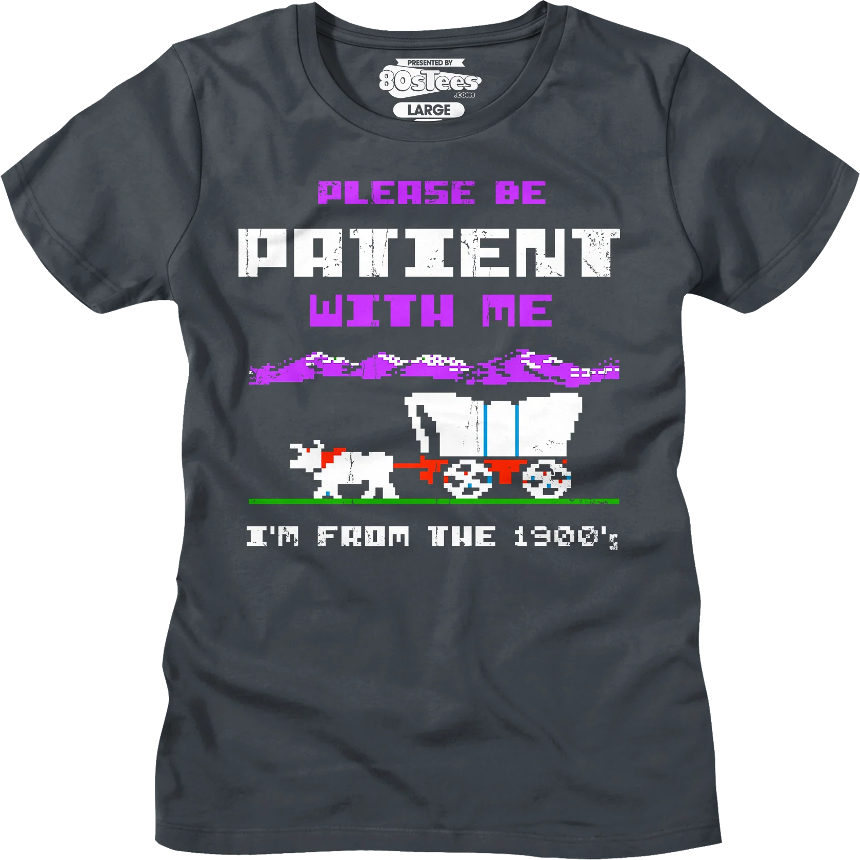 Womens Please Be Patient With Me I'm From The 1900's Shirt - Image 4