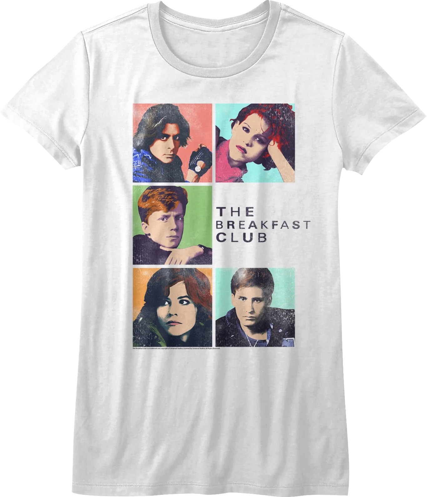 Womens Pop Art Breakfast Club Shirt