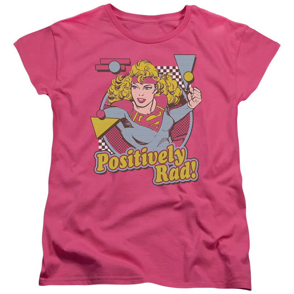 Womens Positively Rad Supergirl Shirt