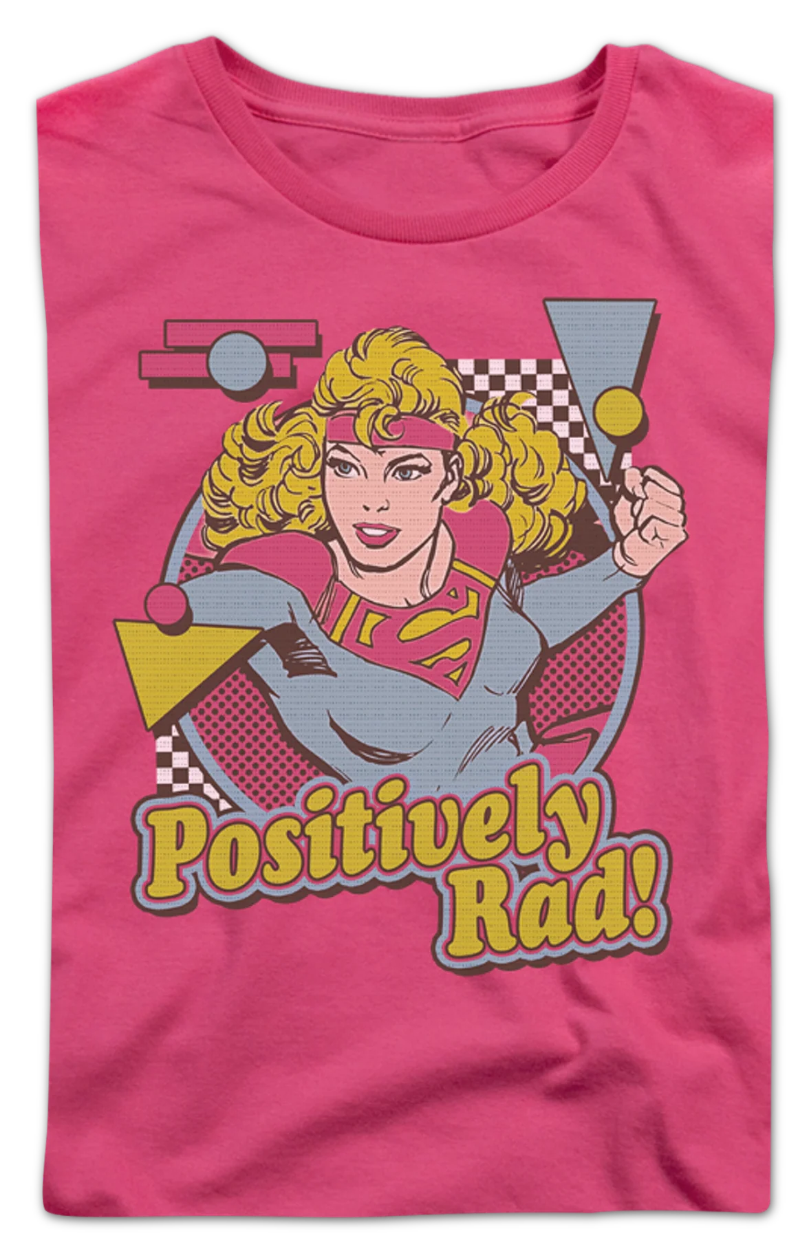 Womens Positively Rad Supergirl Shirt - Image 2
