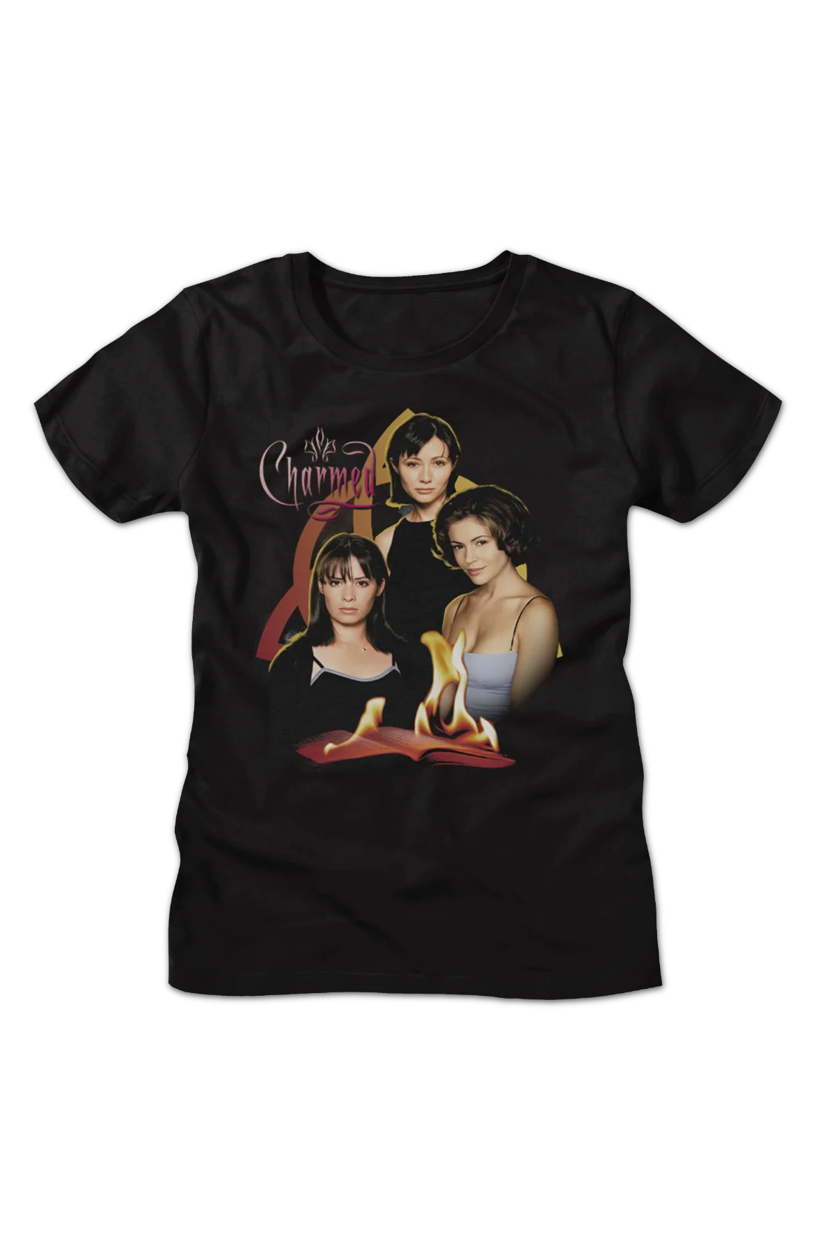 Womens Power Of The Halliwell Sisters Charmed Shirt - Image 2