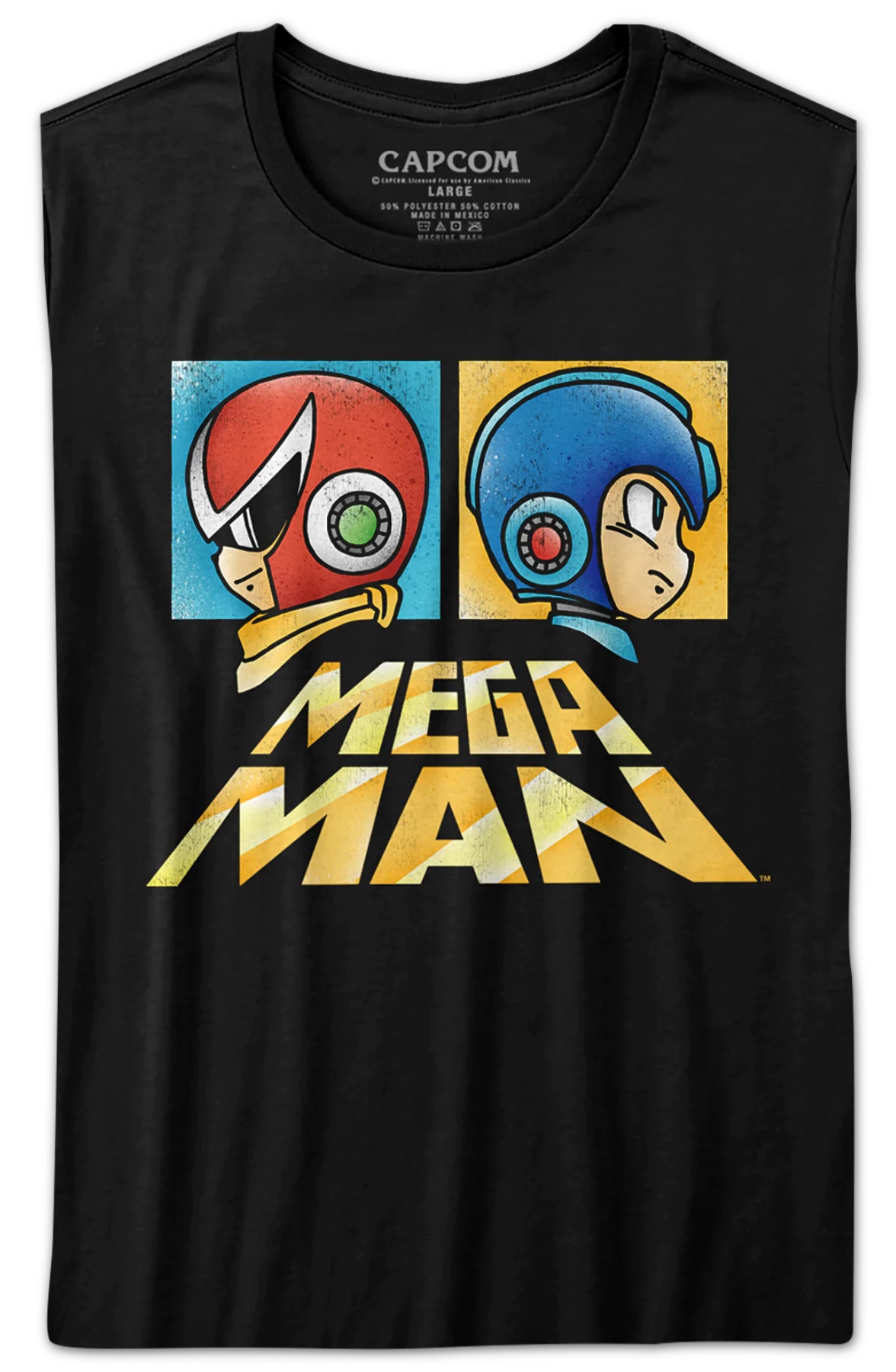 Womens Profiles Proto Man and Mega Man Shirt - Image 2