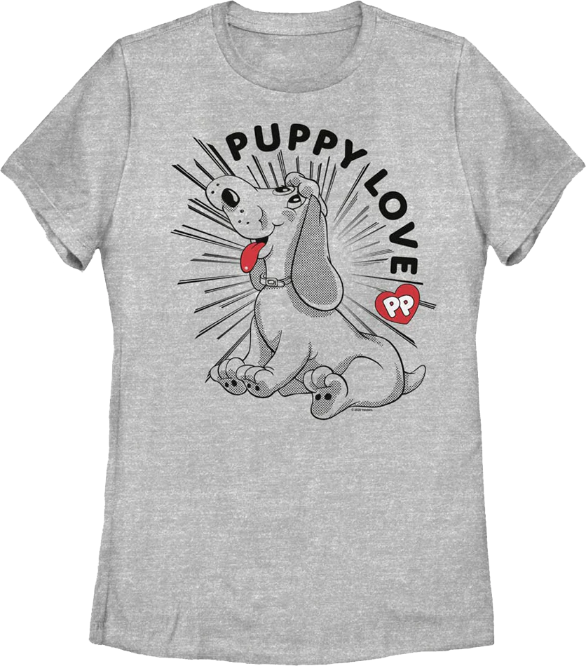Womens Puppy Love Pound Puppies Shirt