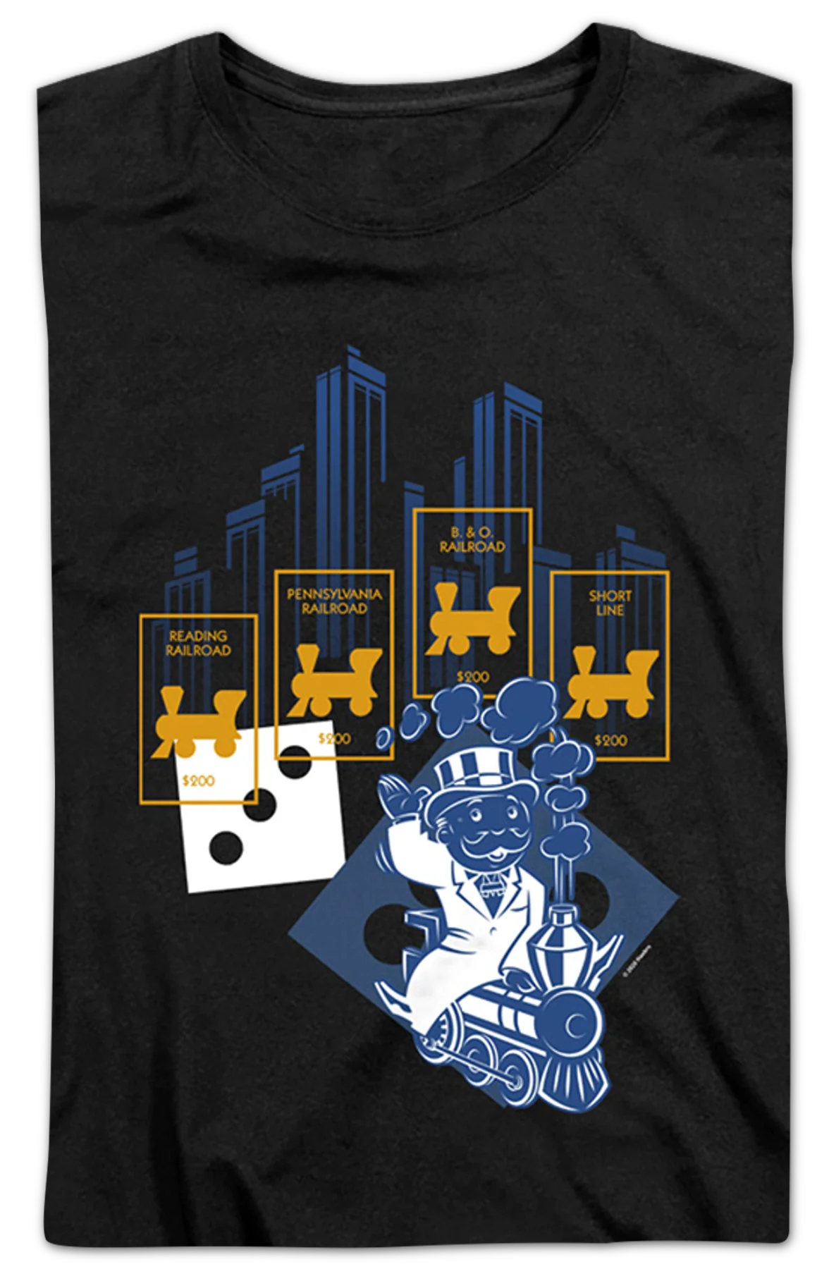 Womens Railroads Monopoly Shirt - Image 2