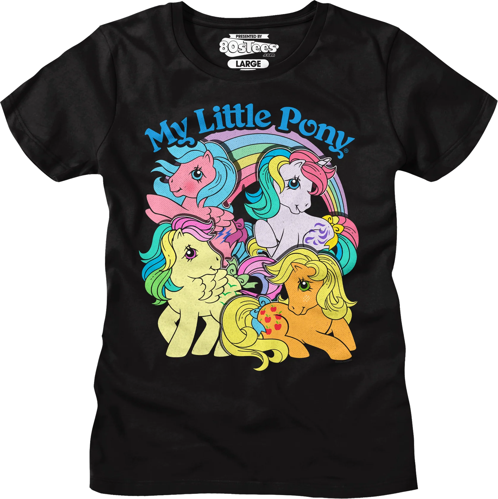 Womens Rainbow Collage My Little Pony Shirt