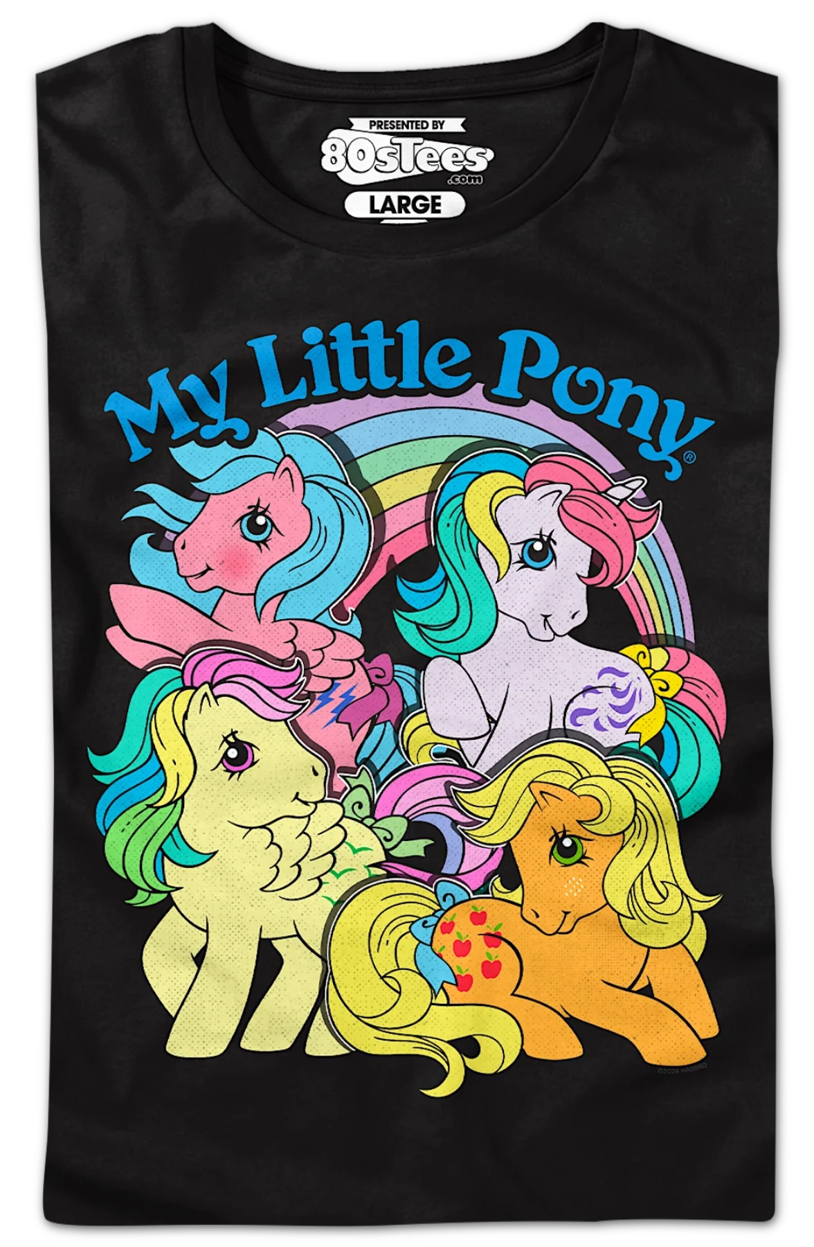 Womens Rainbow Collage My Little Pony Shirt - Image 2