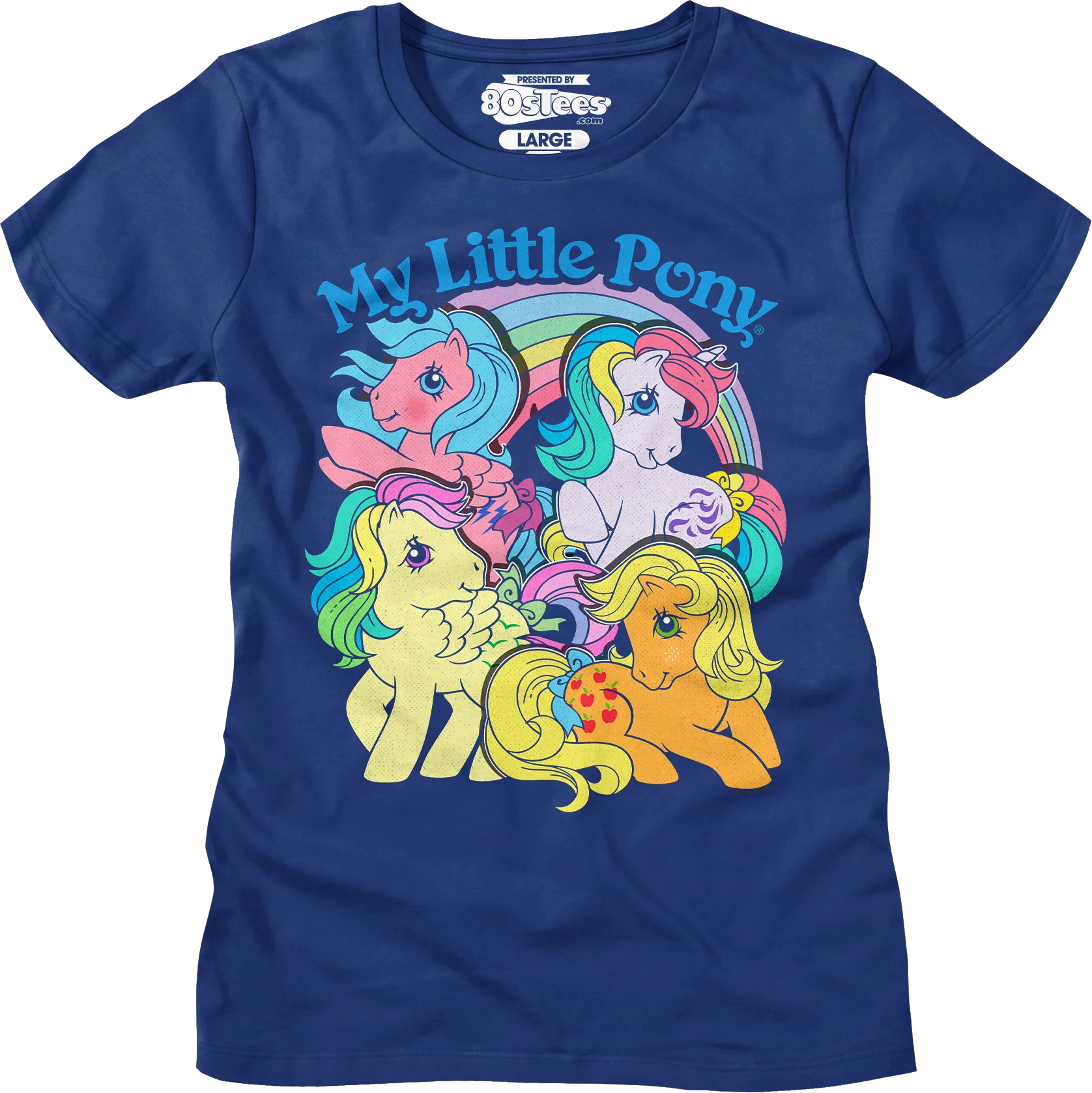 Womens Rainbow Collage My Little Pony Shirt - Image 6