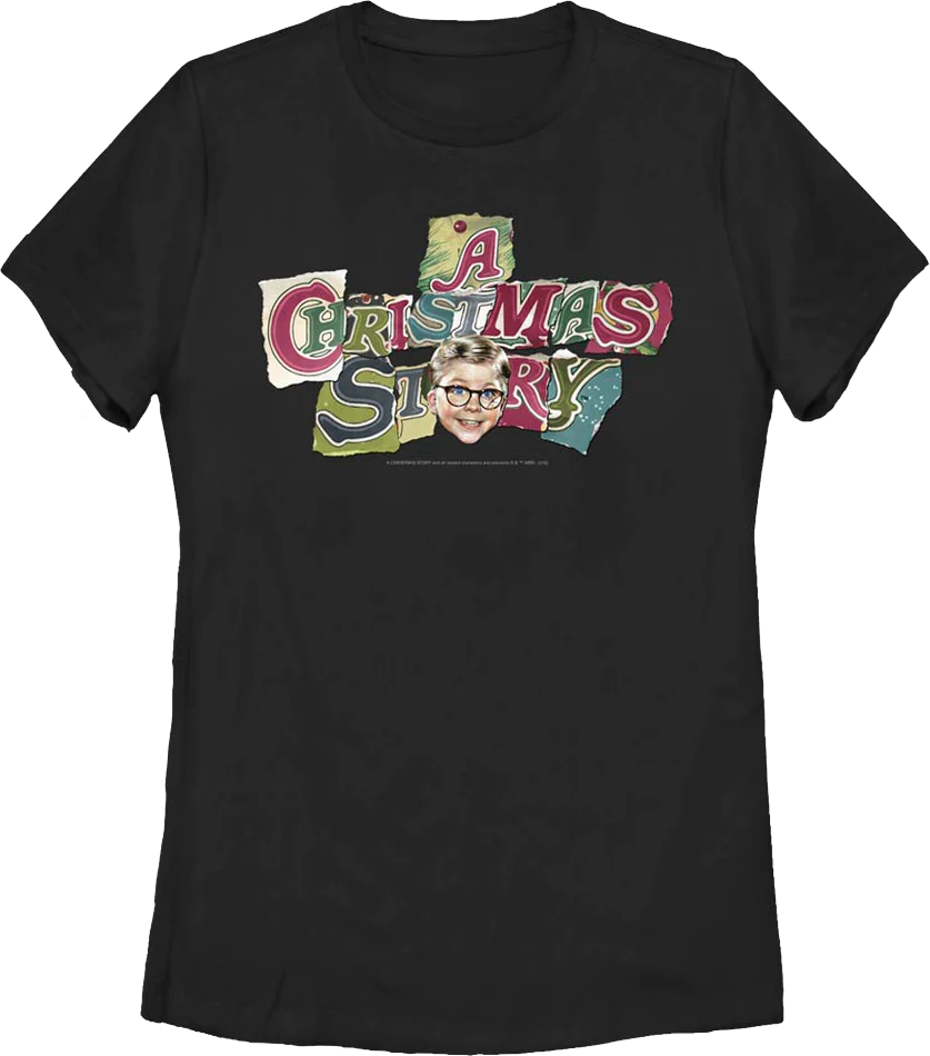 Womens Ralphie Logo A Christmas Story Shirt