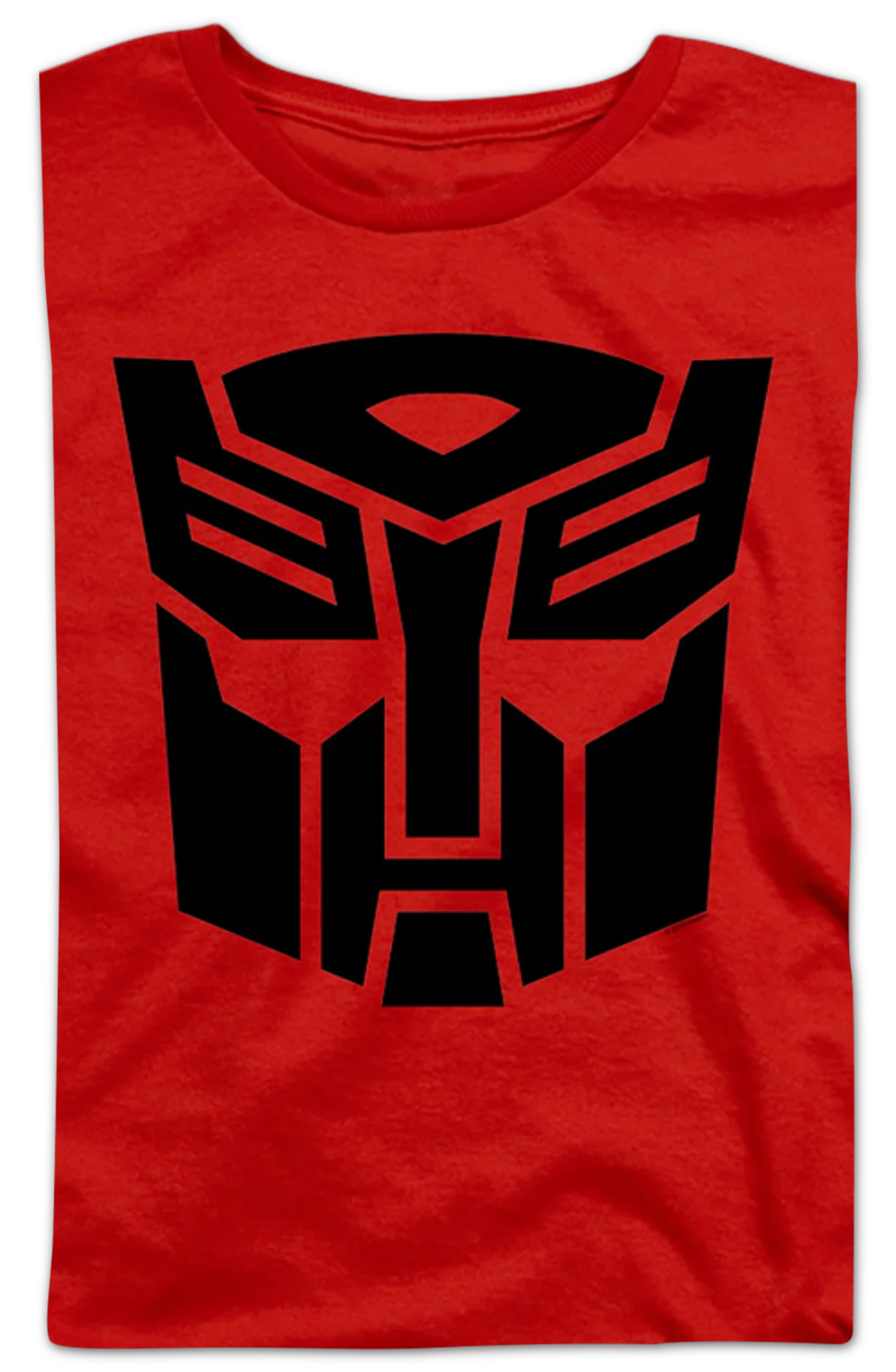 Womens Red Autobot Logo Transformers Shirt - Image 2