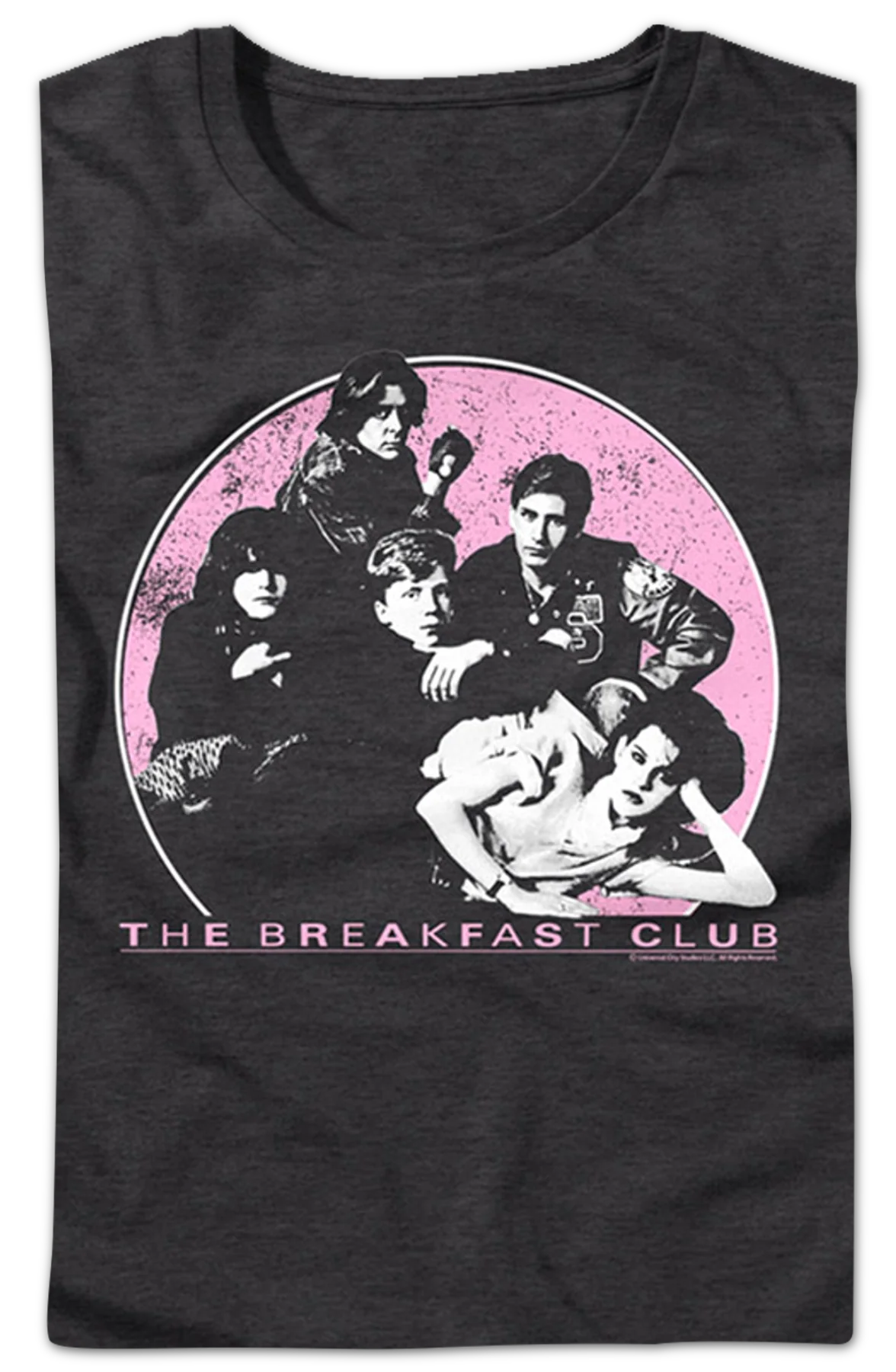 Womens Retro Poster Breakfast Club Shirt - Image 2
