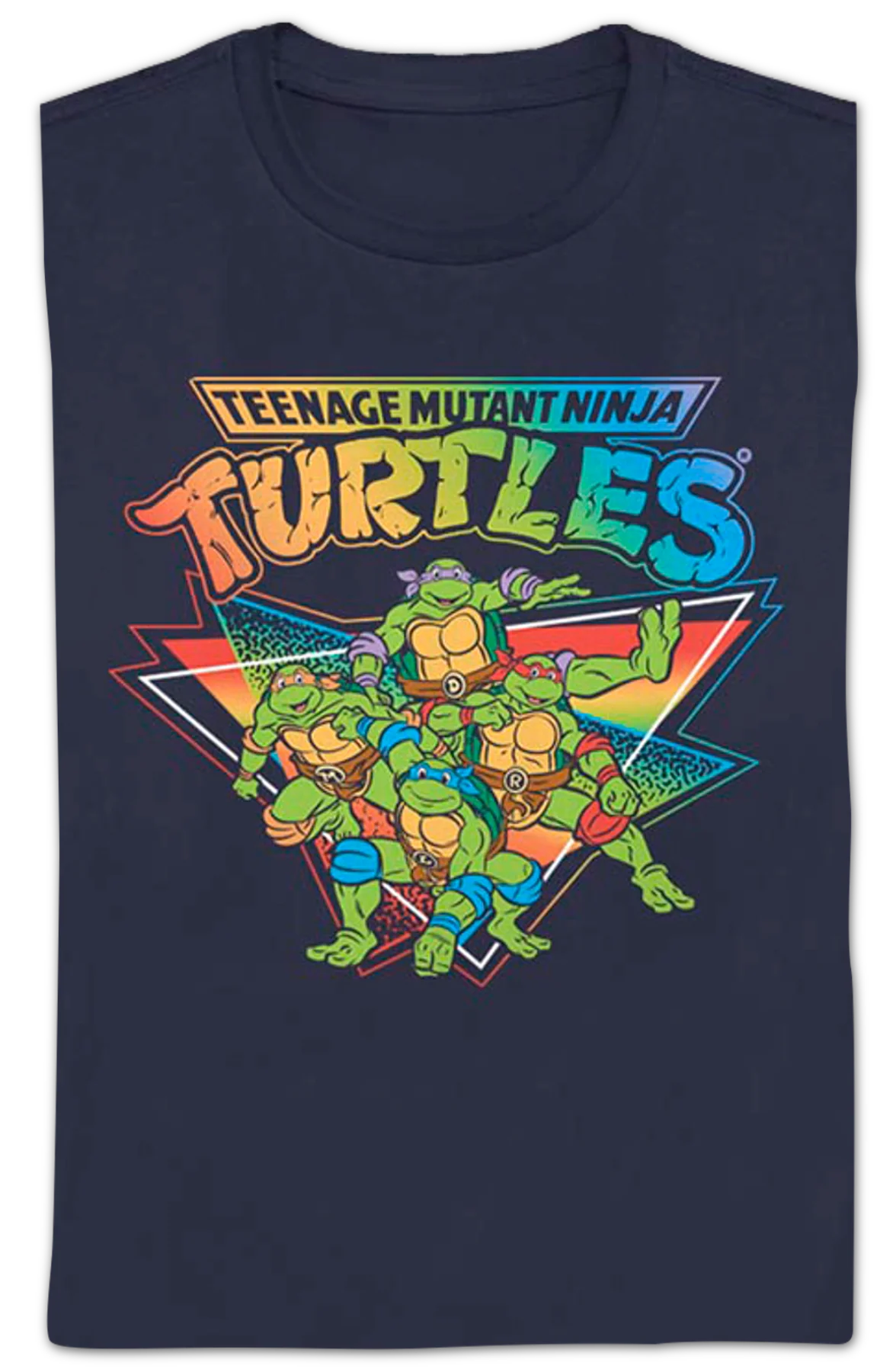 Womens Retro Teenage Mutant Ninja Turtles Shirt - Image 2