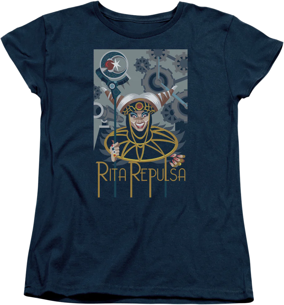 Womens Rita Repulsa Mighty Morphin Power Rangers Shirt