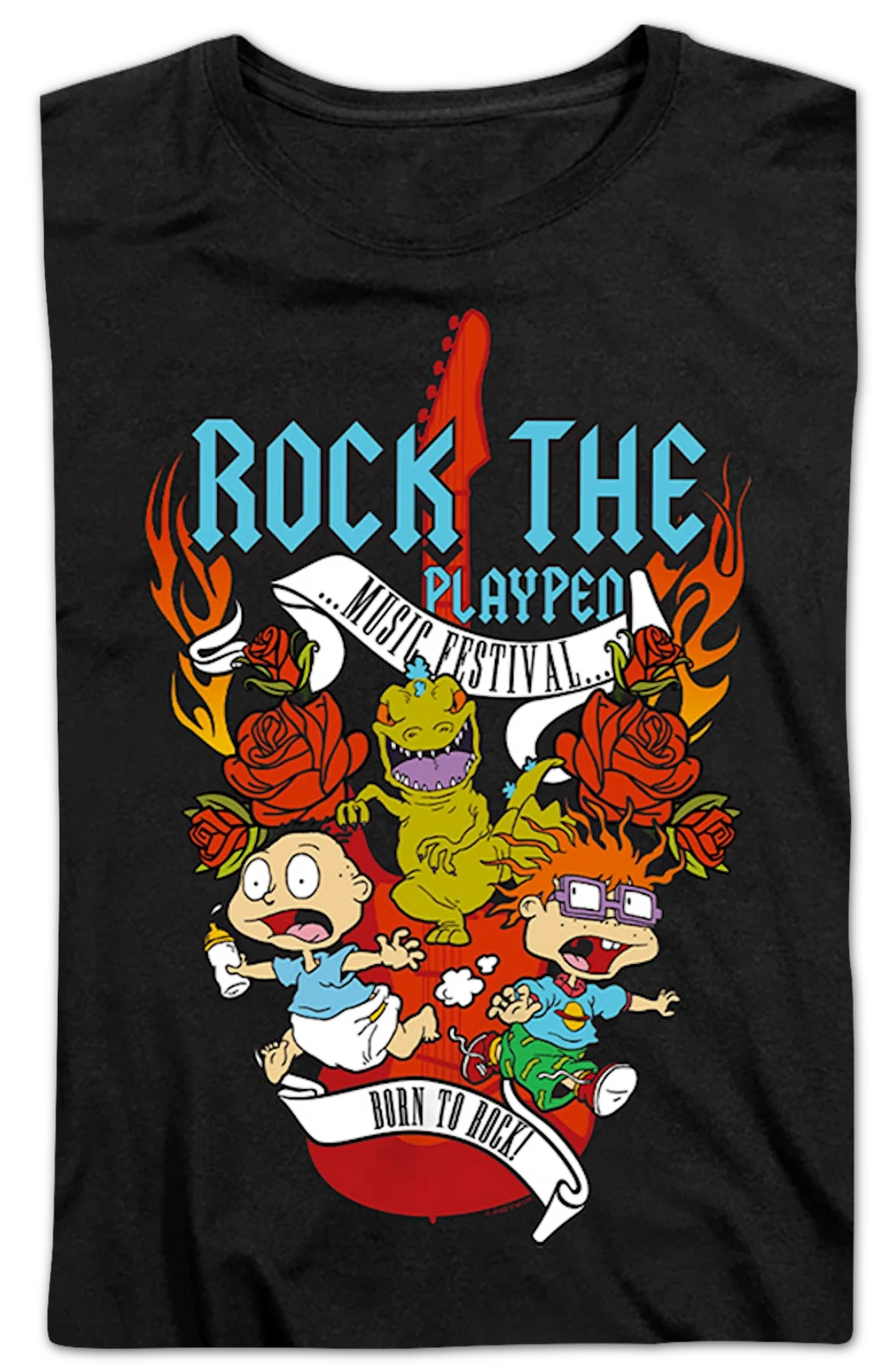 Womens Rock The Playpen Rugrats Shirt - Image 2