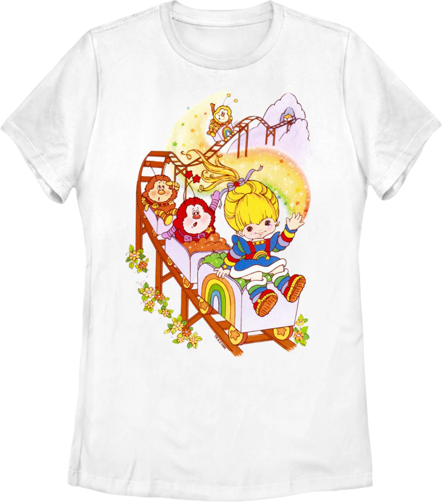 Womens Roller Coaster Rainbow Brite Shirt