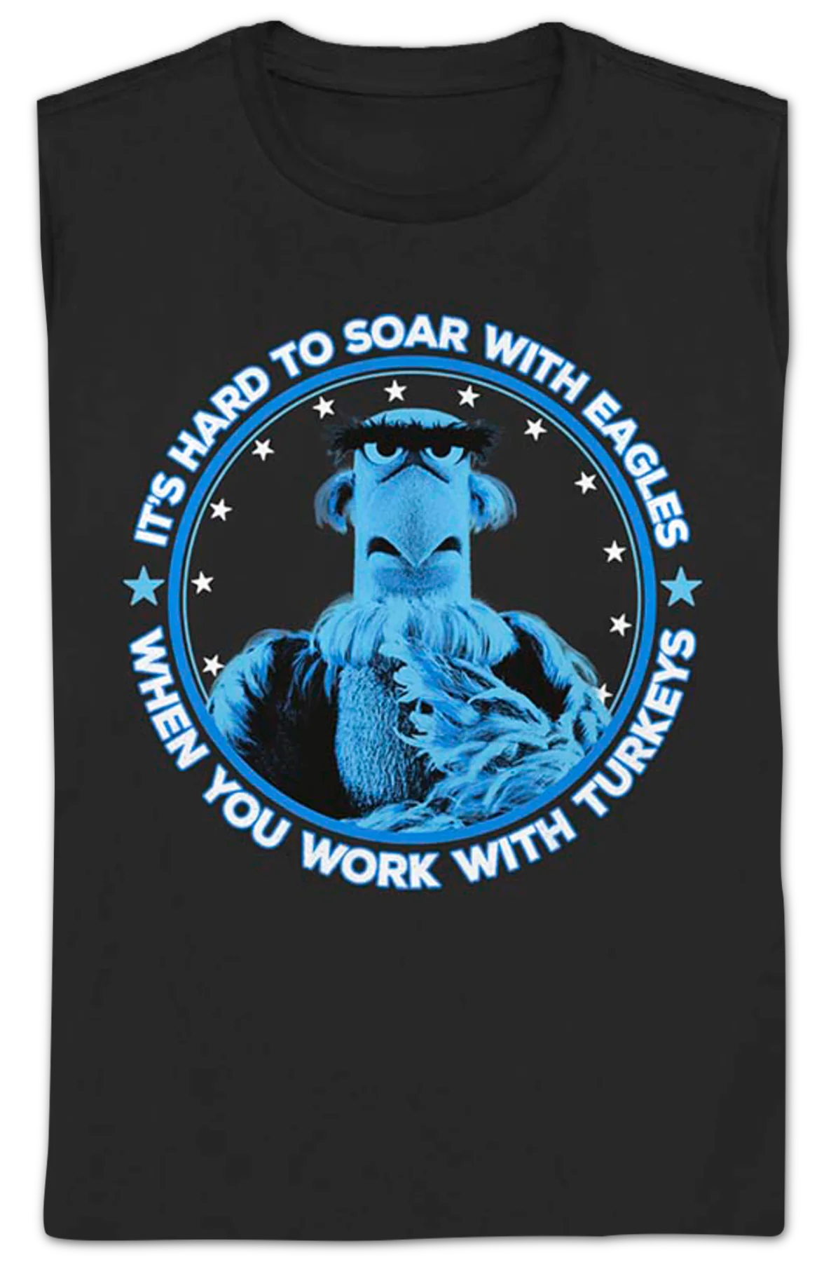 Womens Sam Eagle Muppets Shirt - Image 2