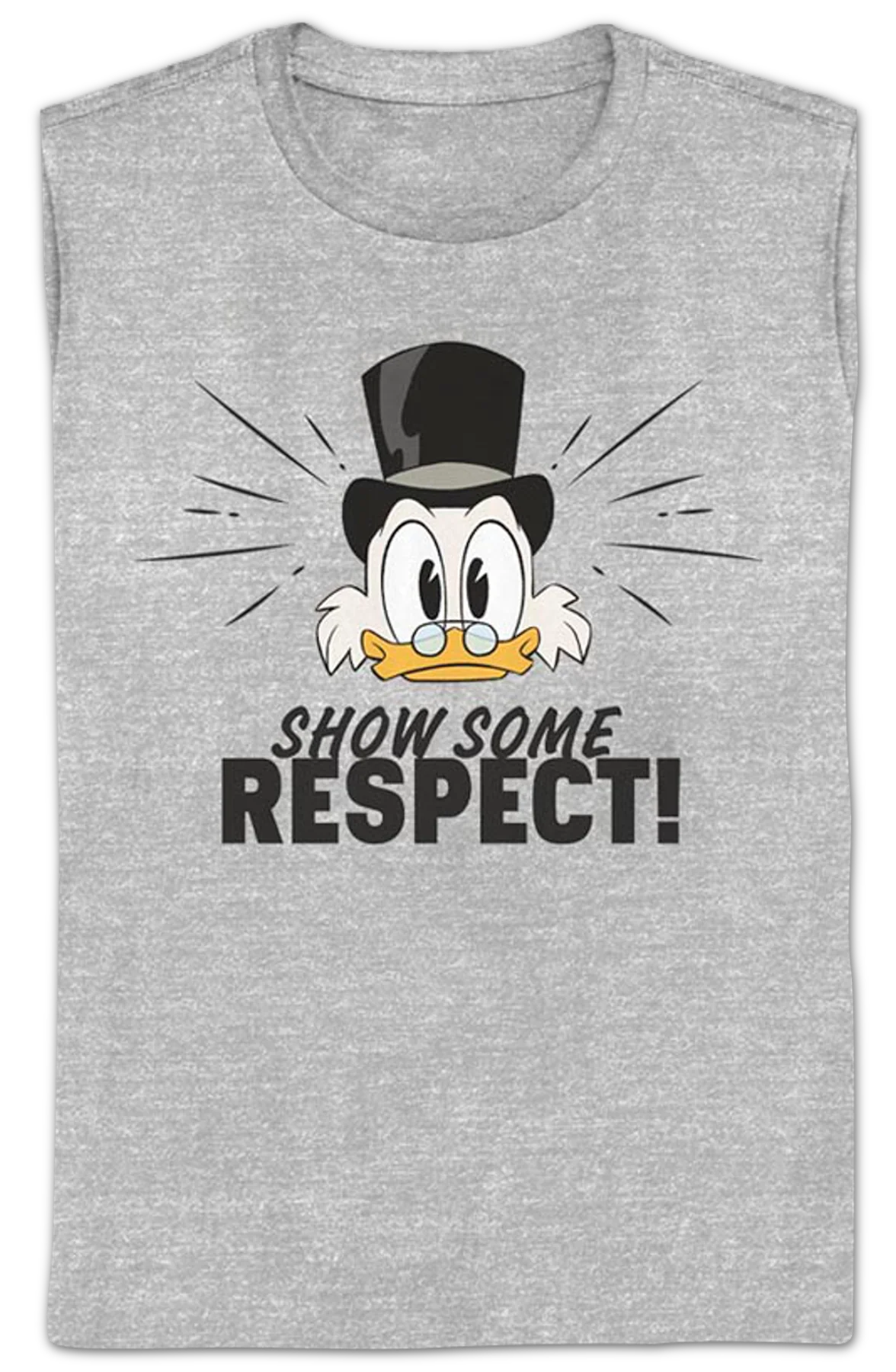 Womens Scrooge McDuck Show Some Respect DuckTales Shirt - Image 2