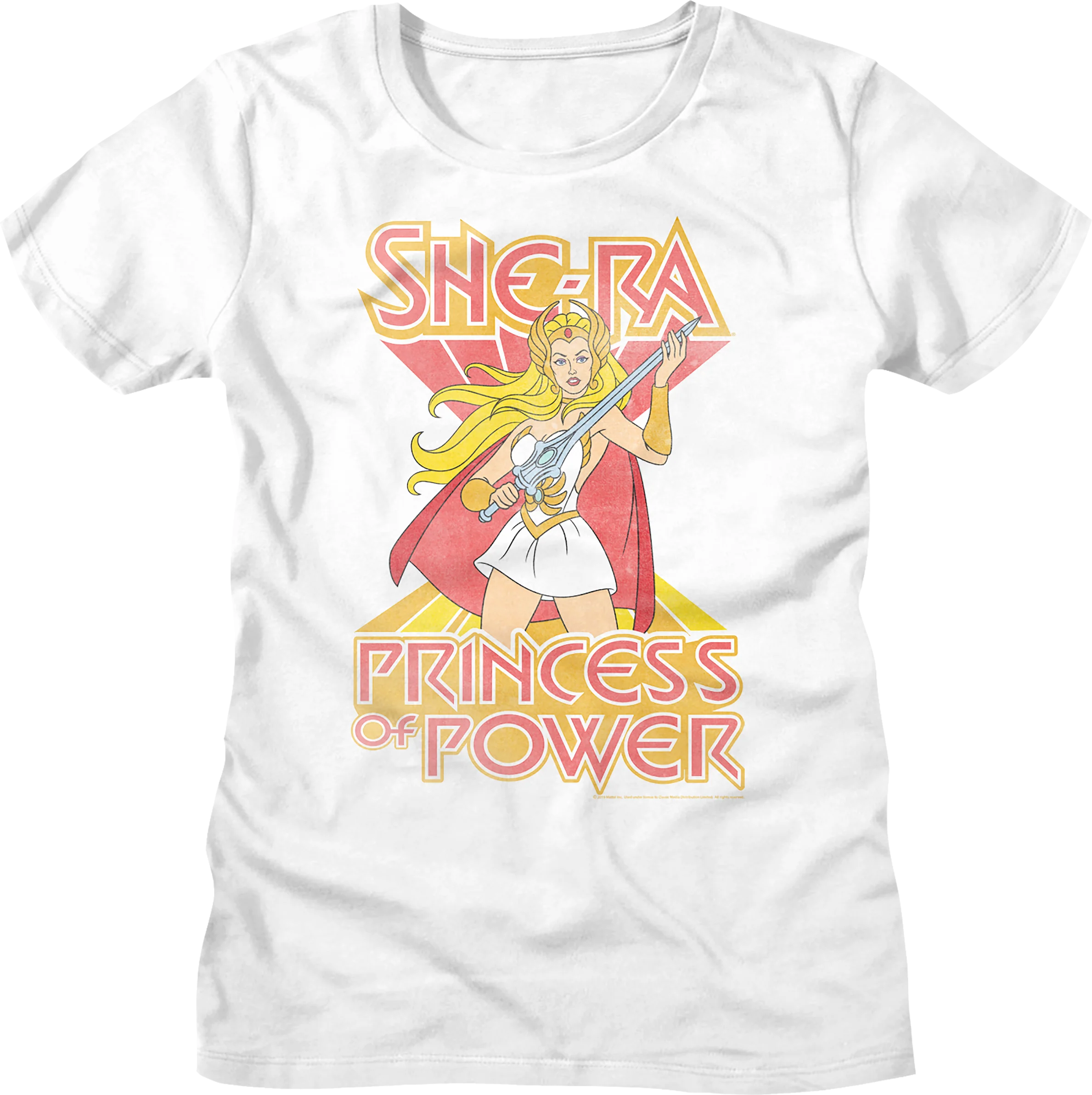 Womens She-Ra Princess of Power Masters of the Universe Shirt