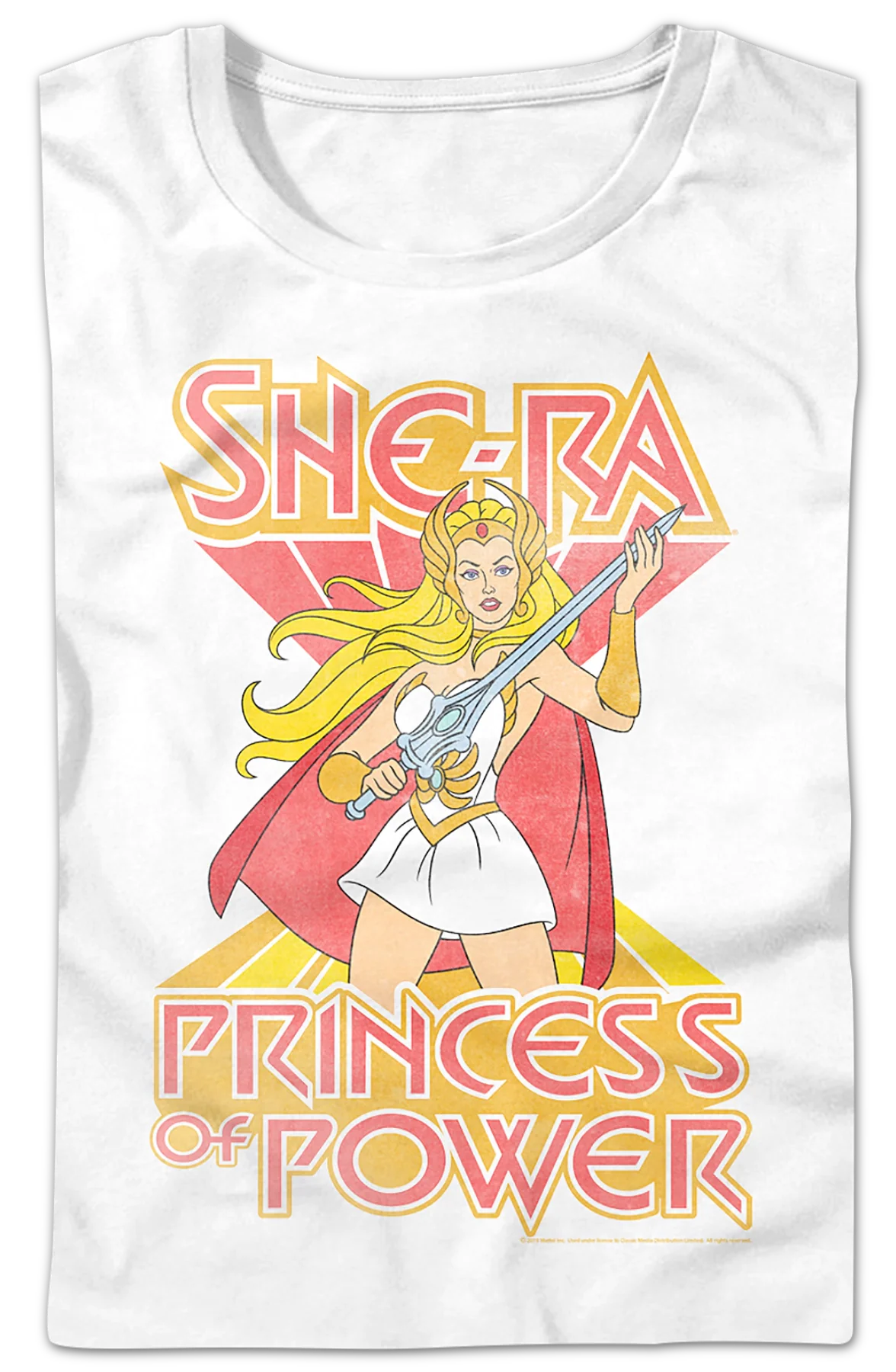 Womens She-Ra Princess of Power Masters of the Universe Shirt - Image 2